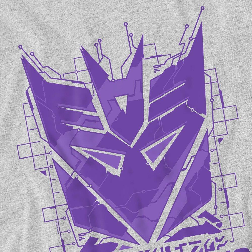 Light Grey - Hasbro - Hasbro Decepticon Tech Icon Logo T Shirt Athletic - 2