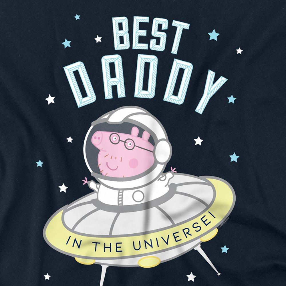 Navy - Hasbro - Peppa Pig Best Daddy Pig In The Universe Long Slee - 2