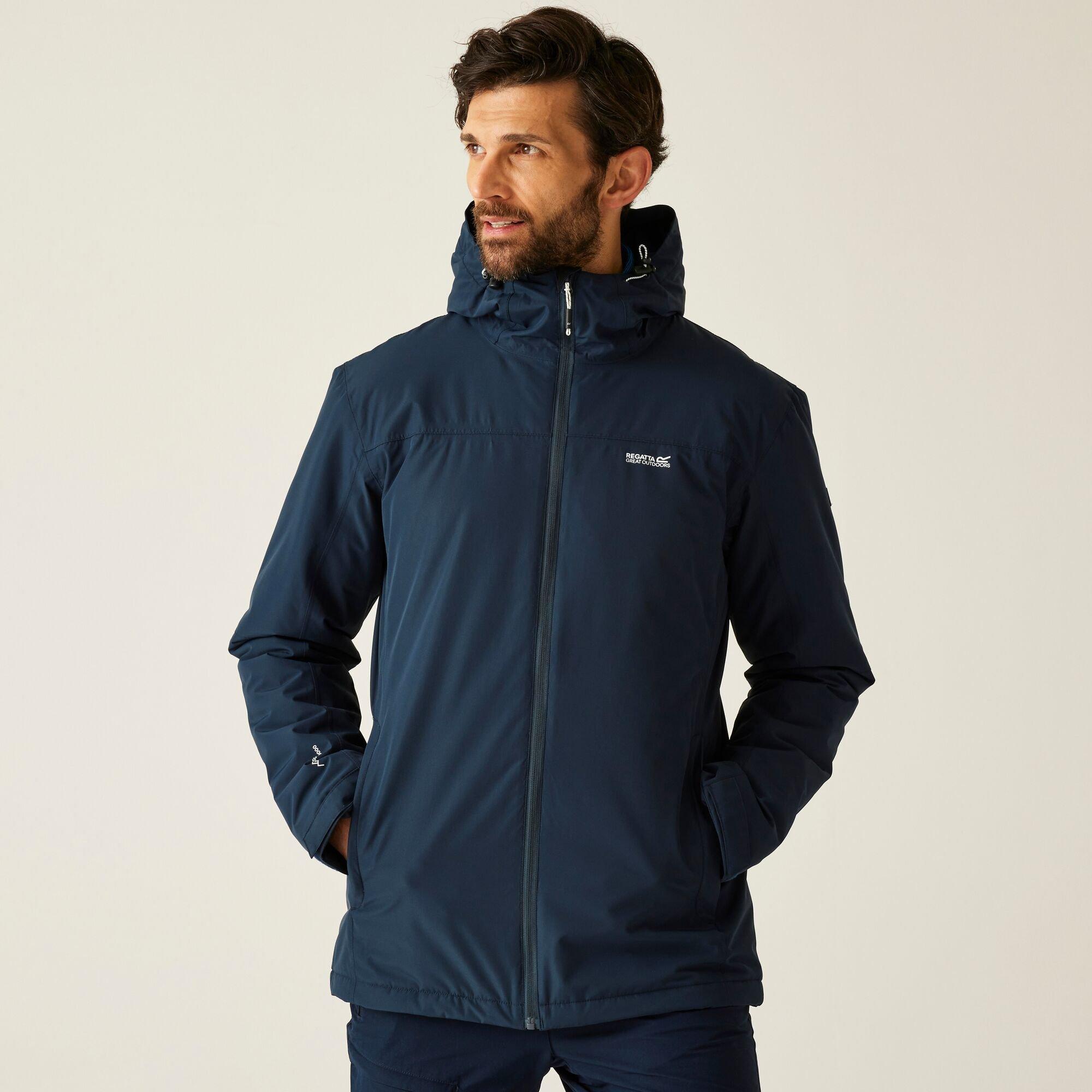 Navy Blue - Regatta - Men's Thornridge Waterproof Breathable Insulated Jacket - 1