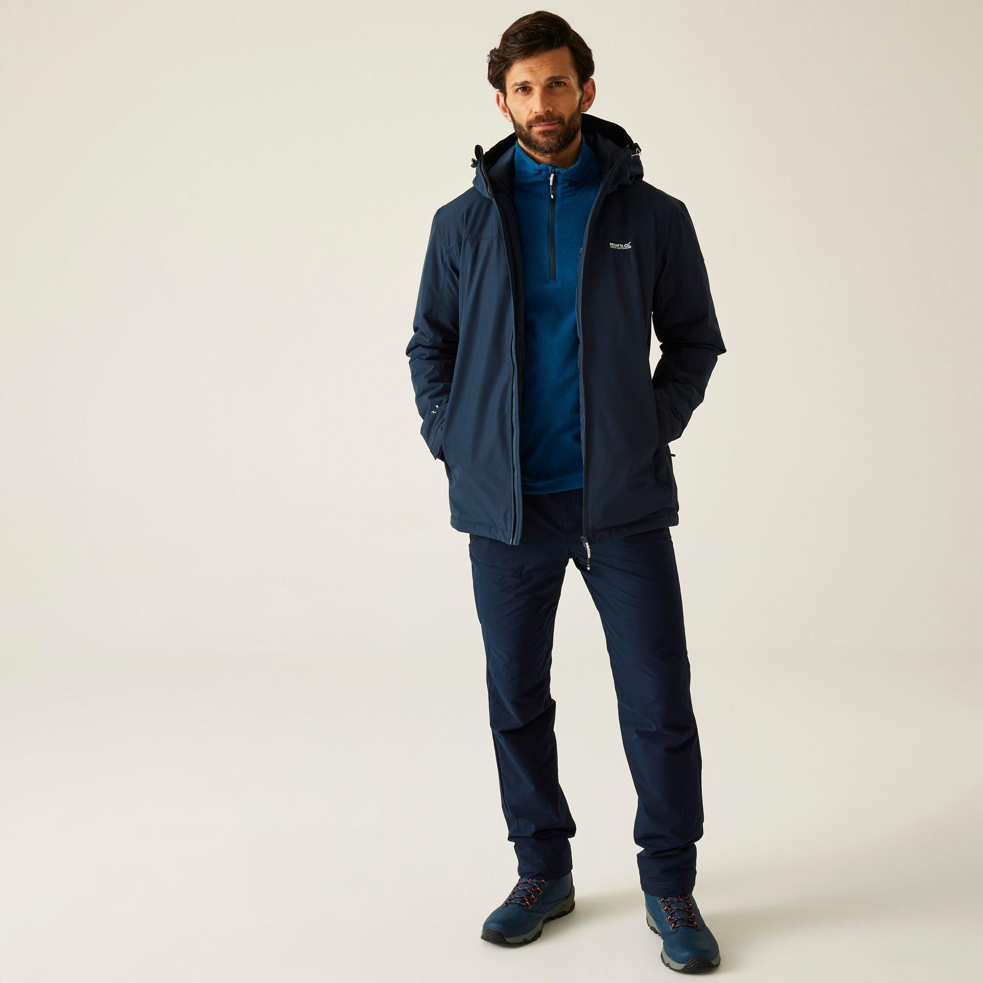 Navy Blue - Regatta - Men's Thornridge Waterproof Breathable Insulated Jacket - 3