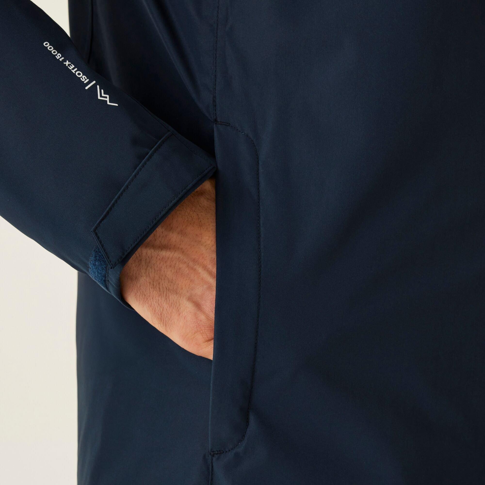 Navy Blue - Regatta - Men's Thornridge Waterproof Breathable Insulated Jacket - 5