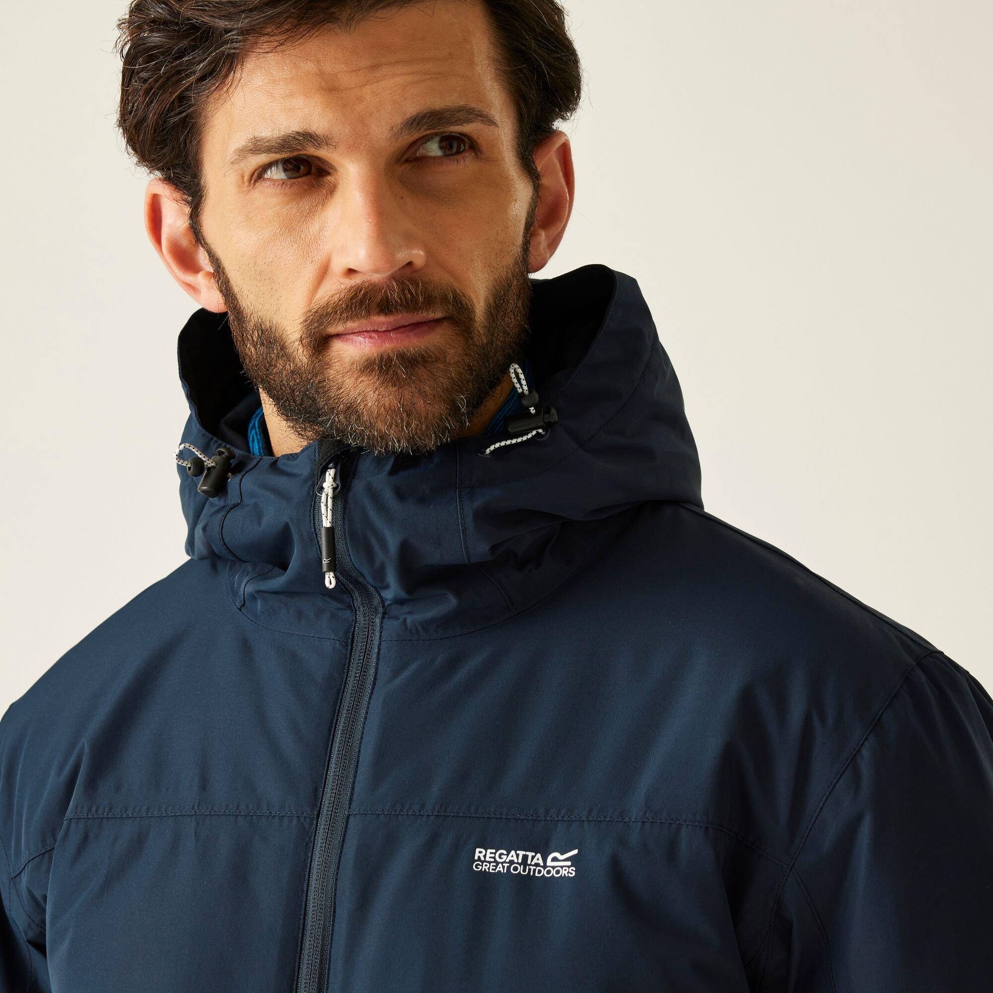 Navy Blue - Regatta - Men's Thornridge Waterproof Breathable Insulated Jacket - 6