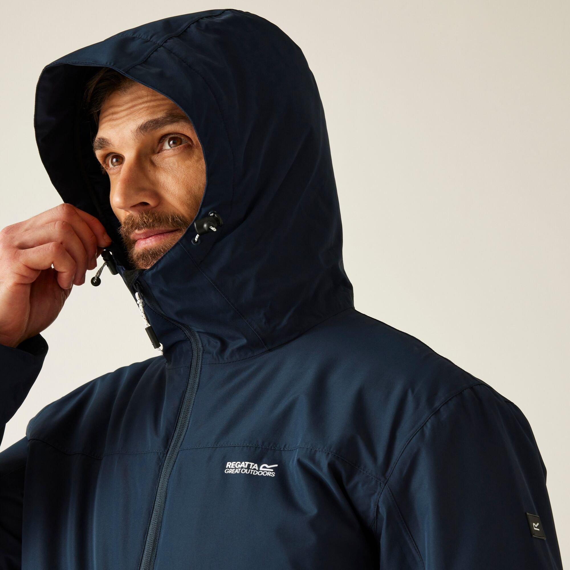 Navy Blue - Regatta - Men's Thornridge Waterproof Breathable Insulated Jacket - 8
