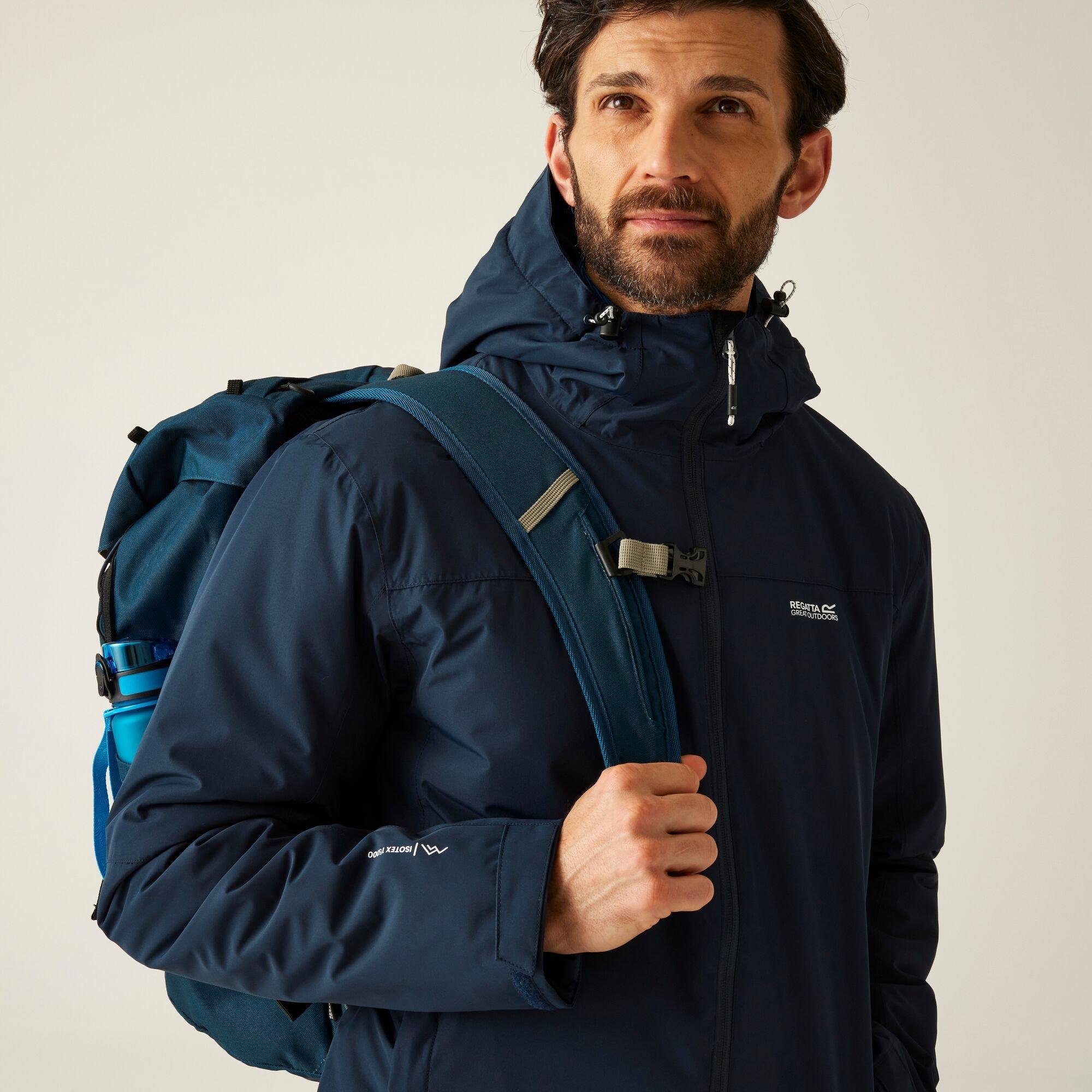 Navy Blue - Regatta - Men's Thornridge Waterproof Breathable Insulated Jacket - 9