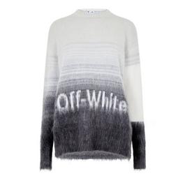 Off White Degradé Logo Sweatshirt