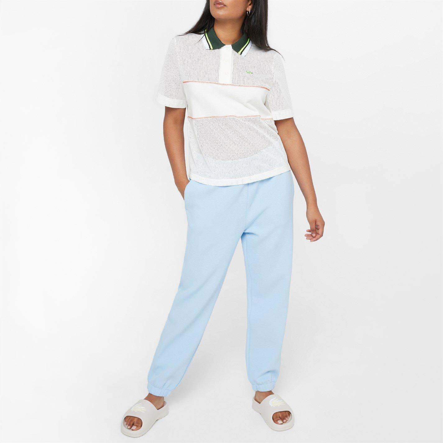 Lacoste Women's White 70V Short Sleeve Polo - 12 (40)