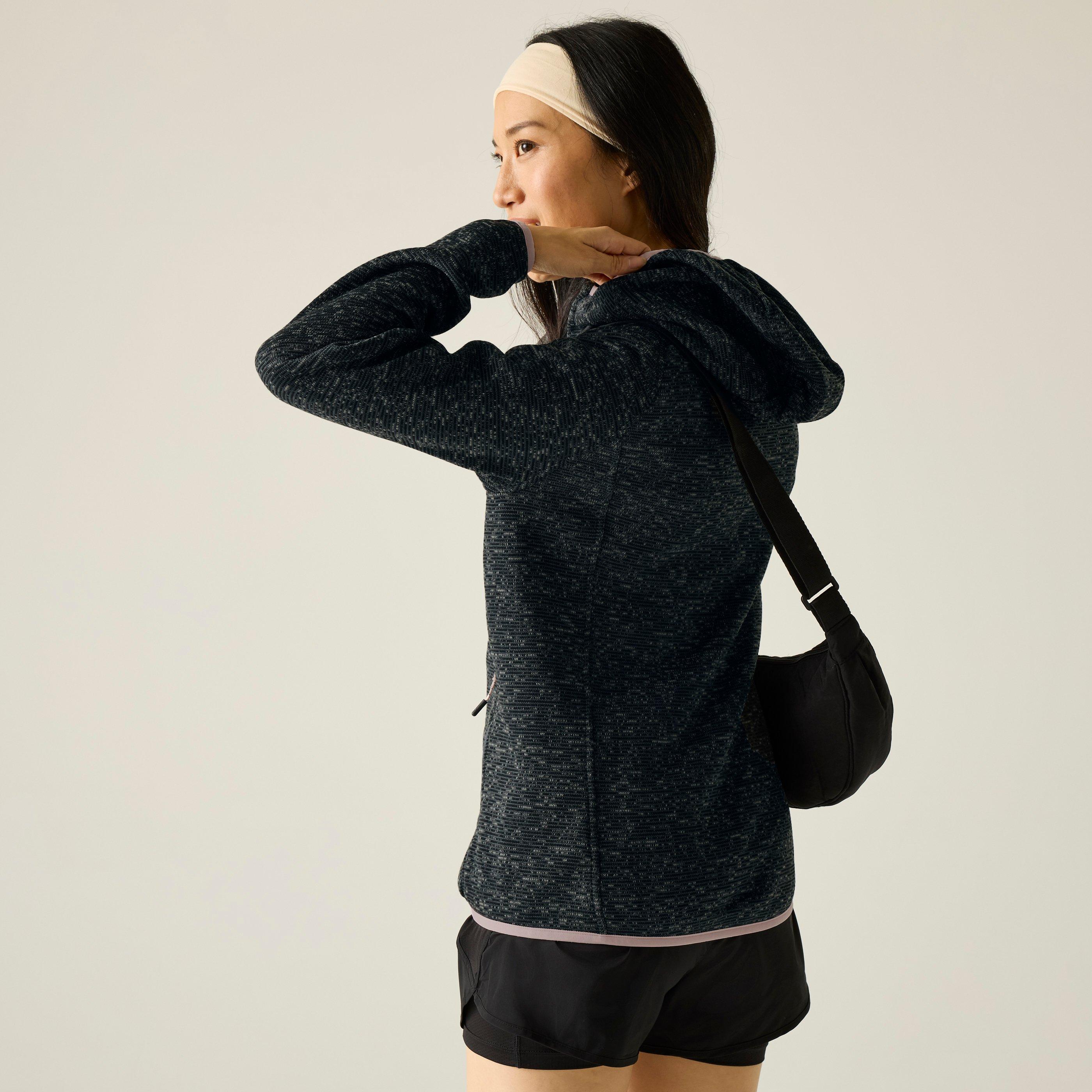 Dark Storm - Regatta - Womens Newhill Hooded Fleece - 2
