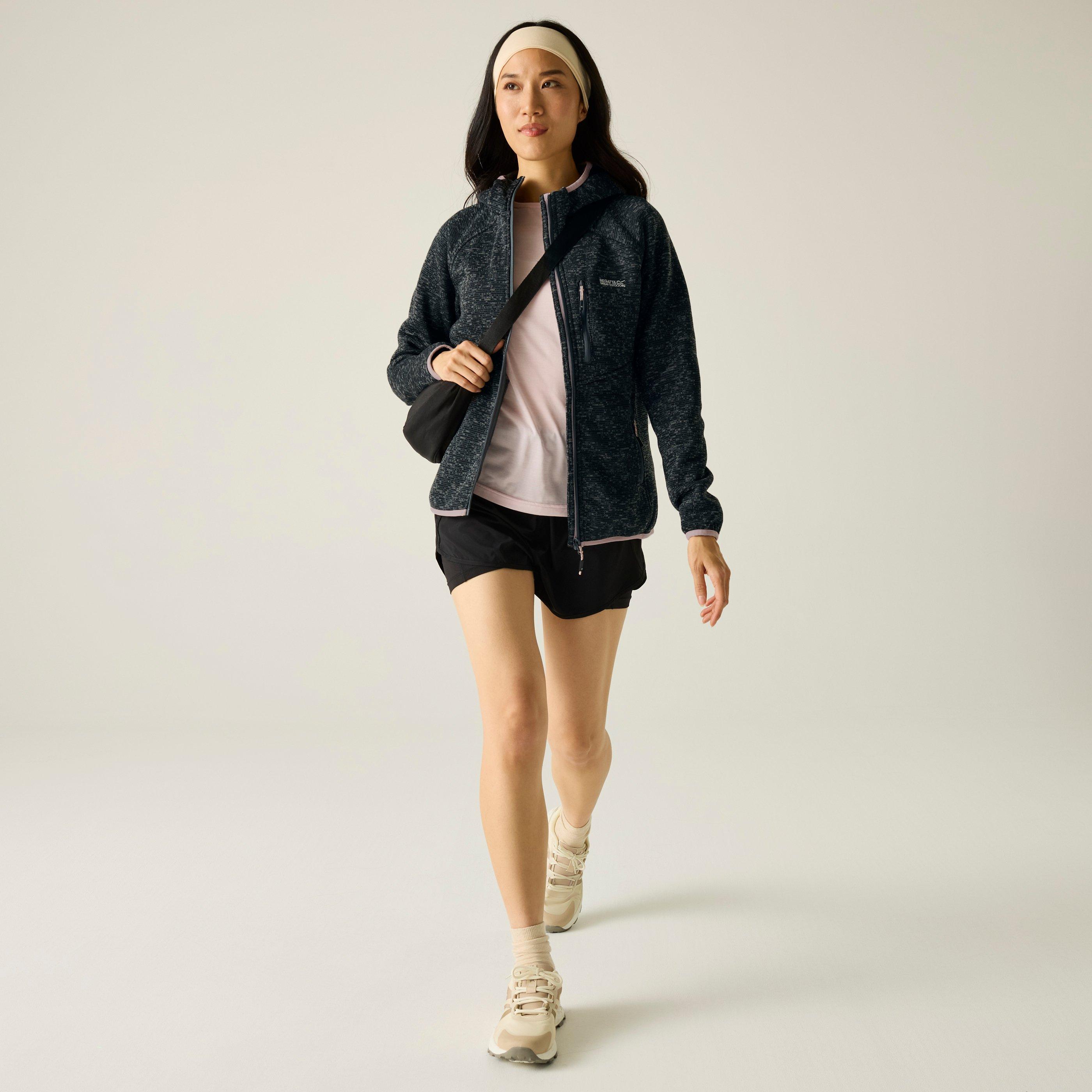 Dark Storm - Regatta - Womens Newhill Hooded Fleece - 3