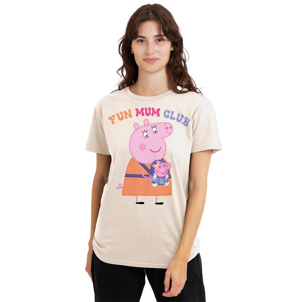 Beige - Hasbro - Peppa Pig - Mummy Pig Fun Mum Club T-Shirt Natura - 1