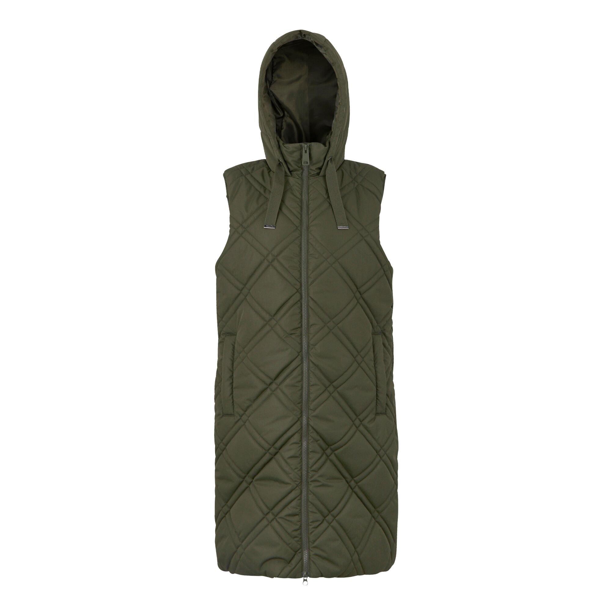 Khaki Green - Regatta - Women's Rurietta Longline Sleeveless Warmloft Gilet - 9