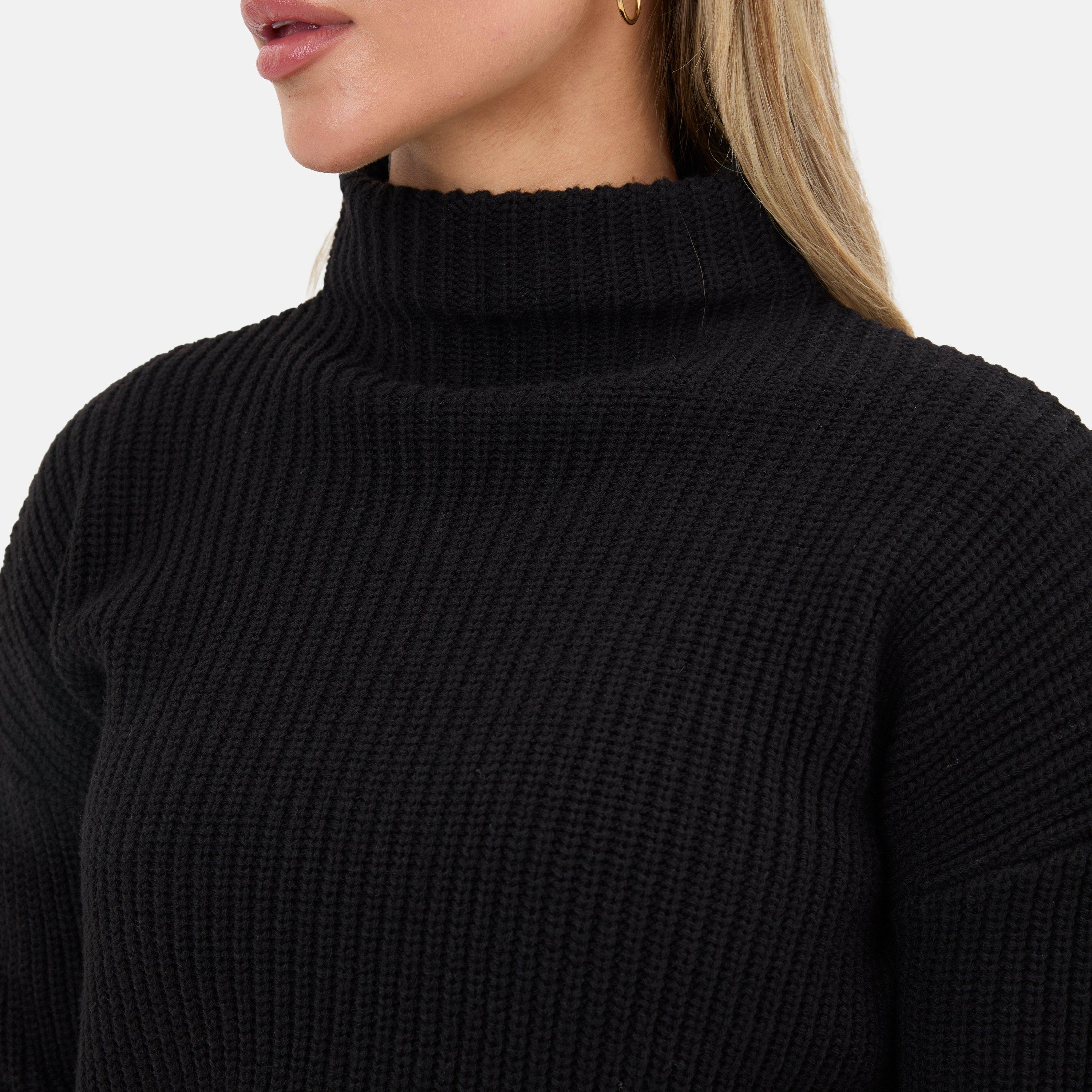Noir - I Saw It First - High Neck Knit Jumper - 3