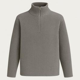I Saw It First Zip Neck Jumper