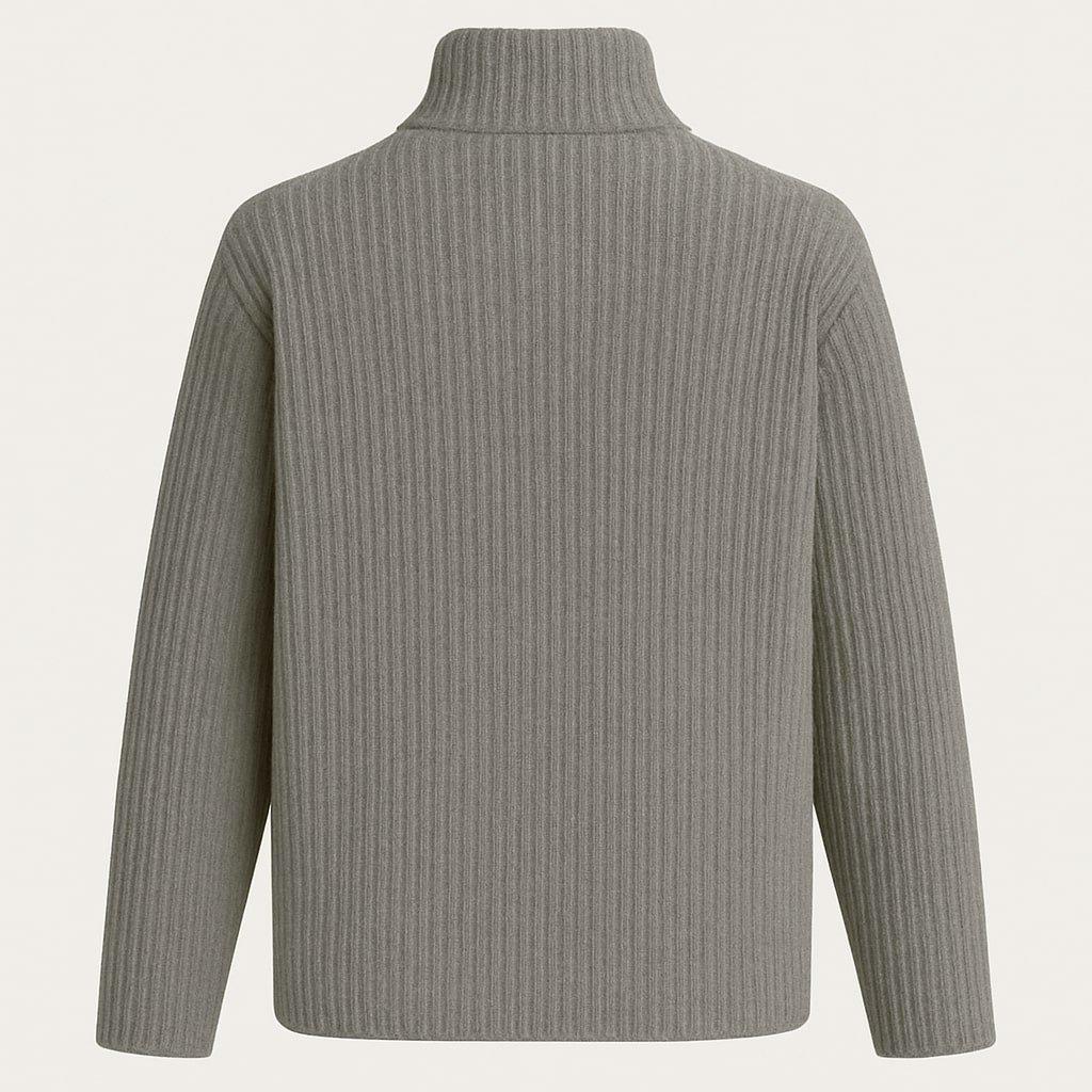 Grey - I Saw It First - Zip Neck Jumper - 2