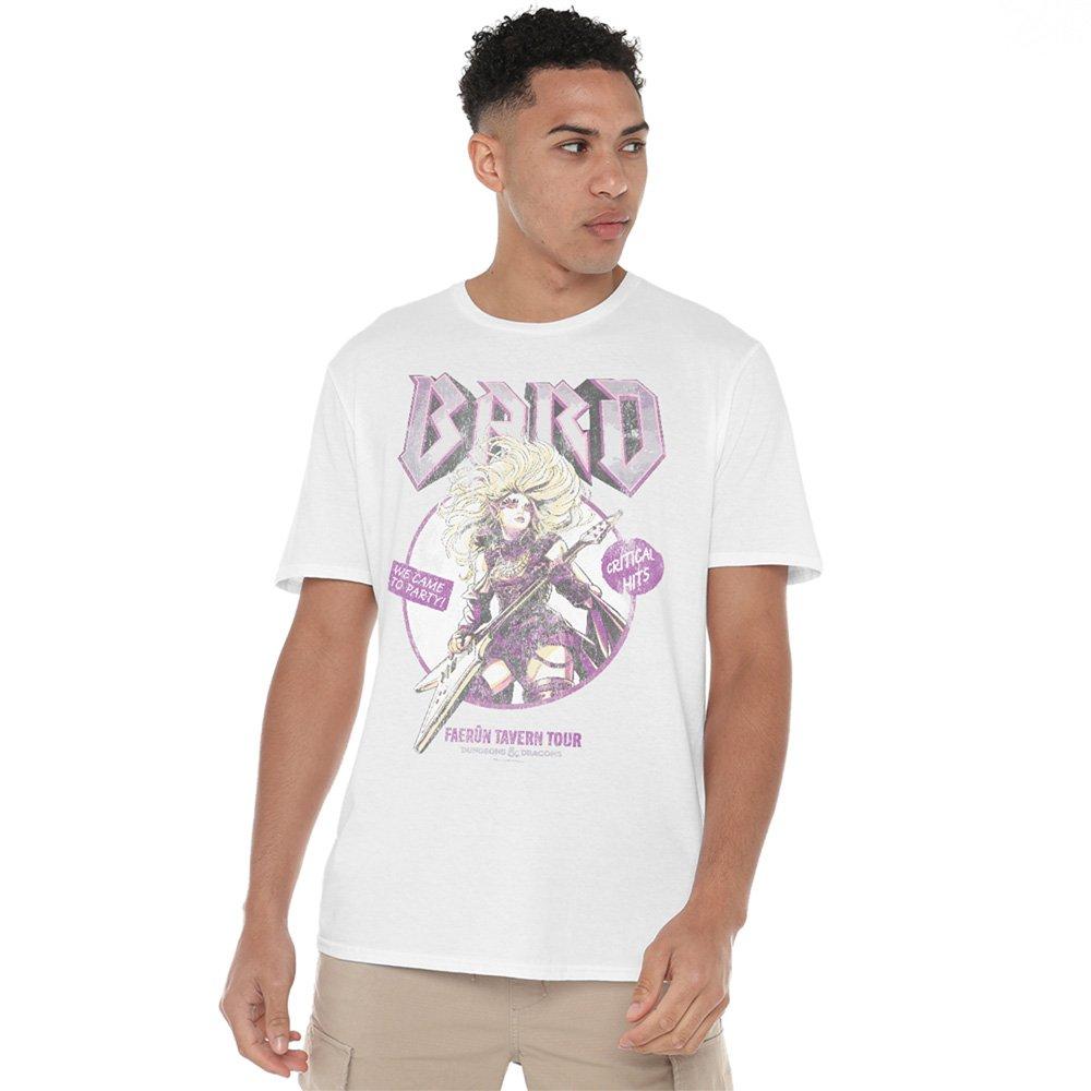 White - Hasbro - Dungeons Dragons Bard Glam Rock Tour T-Shirt Whit - 1