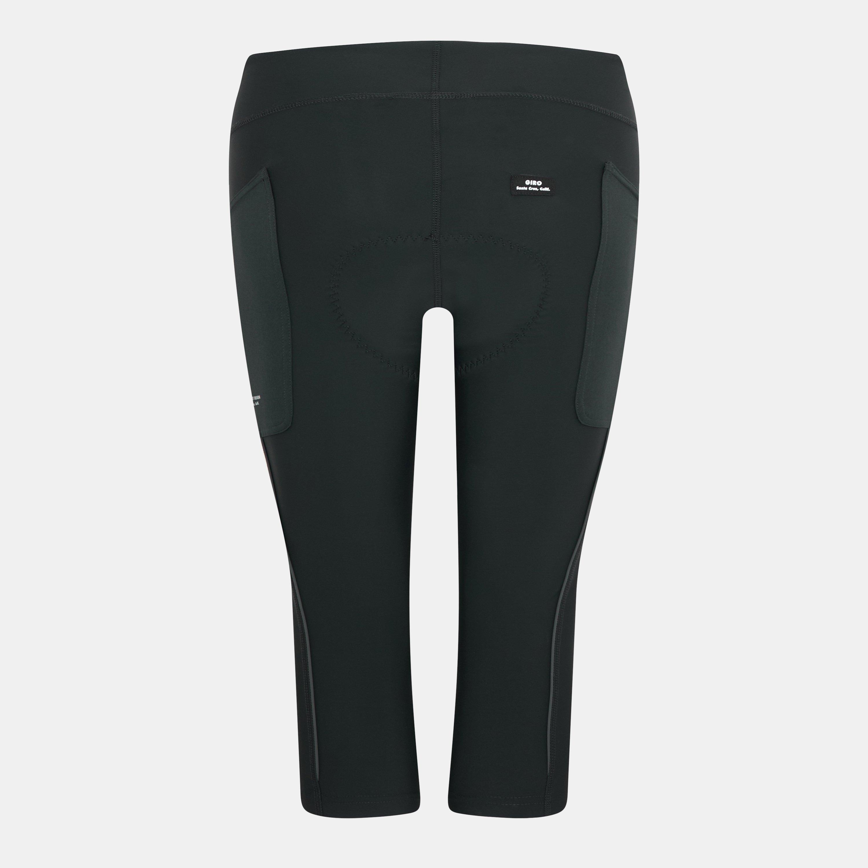 Jet Black - Giro - Womens three quarter Pocket Leggings - 2