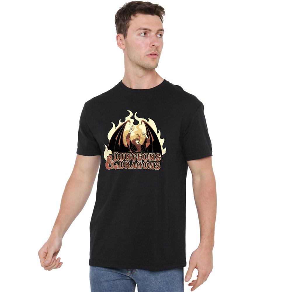 Black - Hasbro - Dungeons & Dragons Venger Mens T-Shirt Black - 1