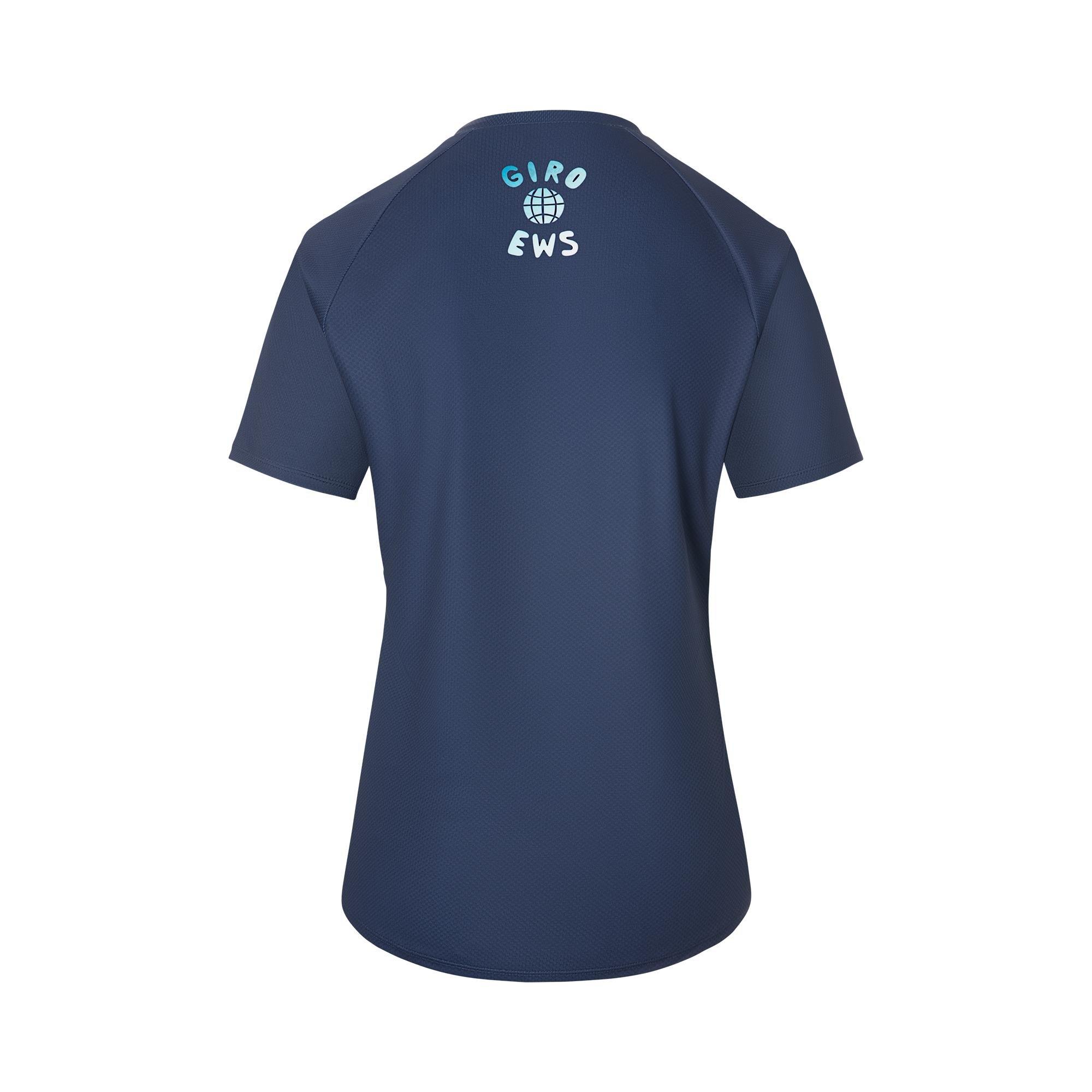 Midnight Blue - Giro - Enduro World Series Womens Roust Short Sleeve MTB Jersey - 2