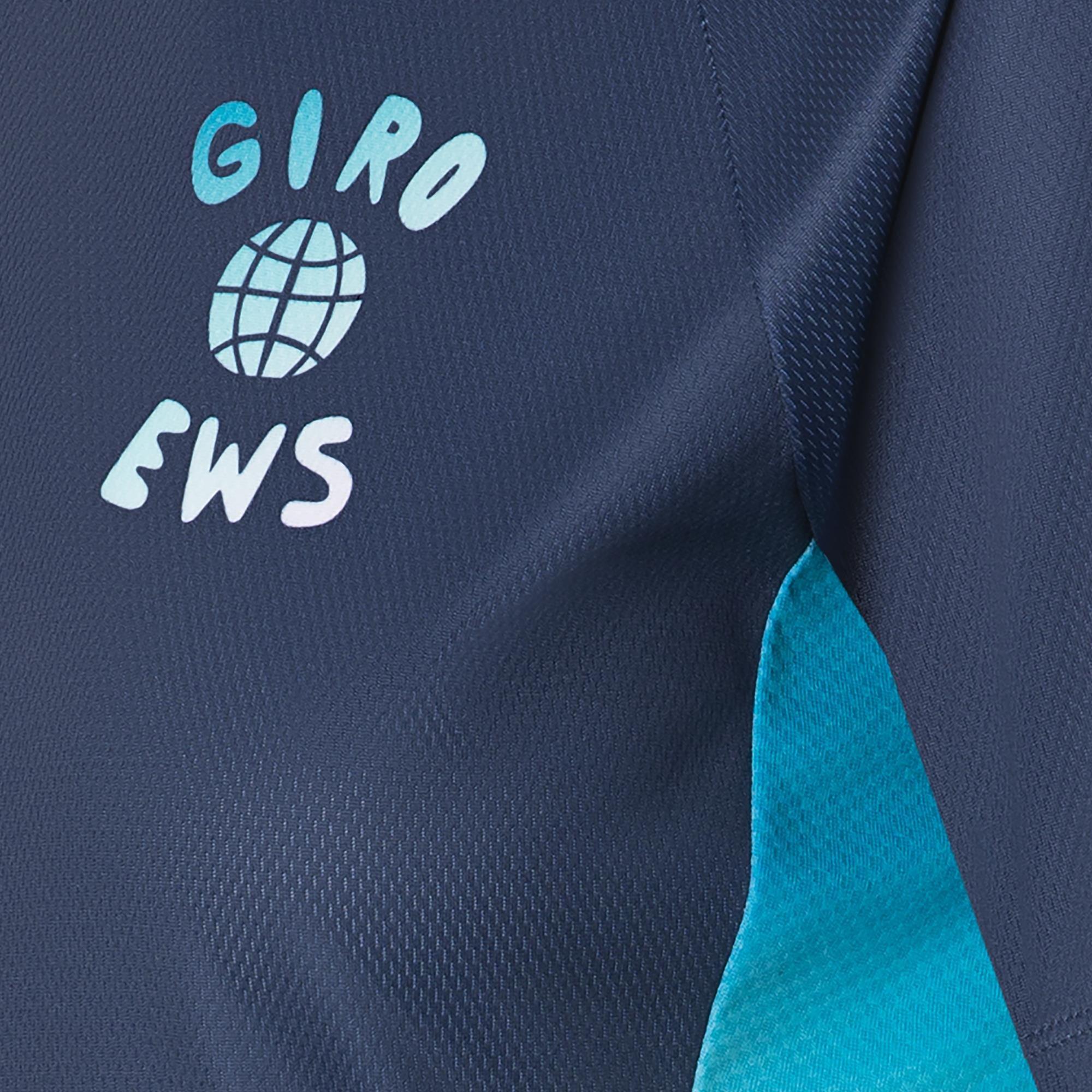 Midnight Blue - Giro - Enduro World Series Womens Roust Short Sleeve MTB Jersey - 3