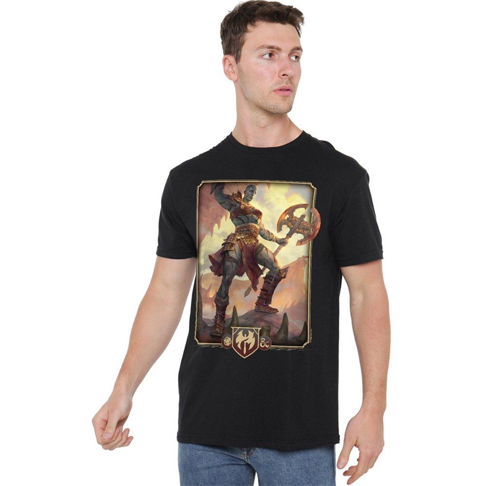 Black - Hasbro - Dungeons & Dragons - 2024 Barbarian Key Art T-Shir - 1