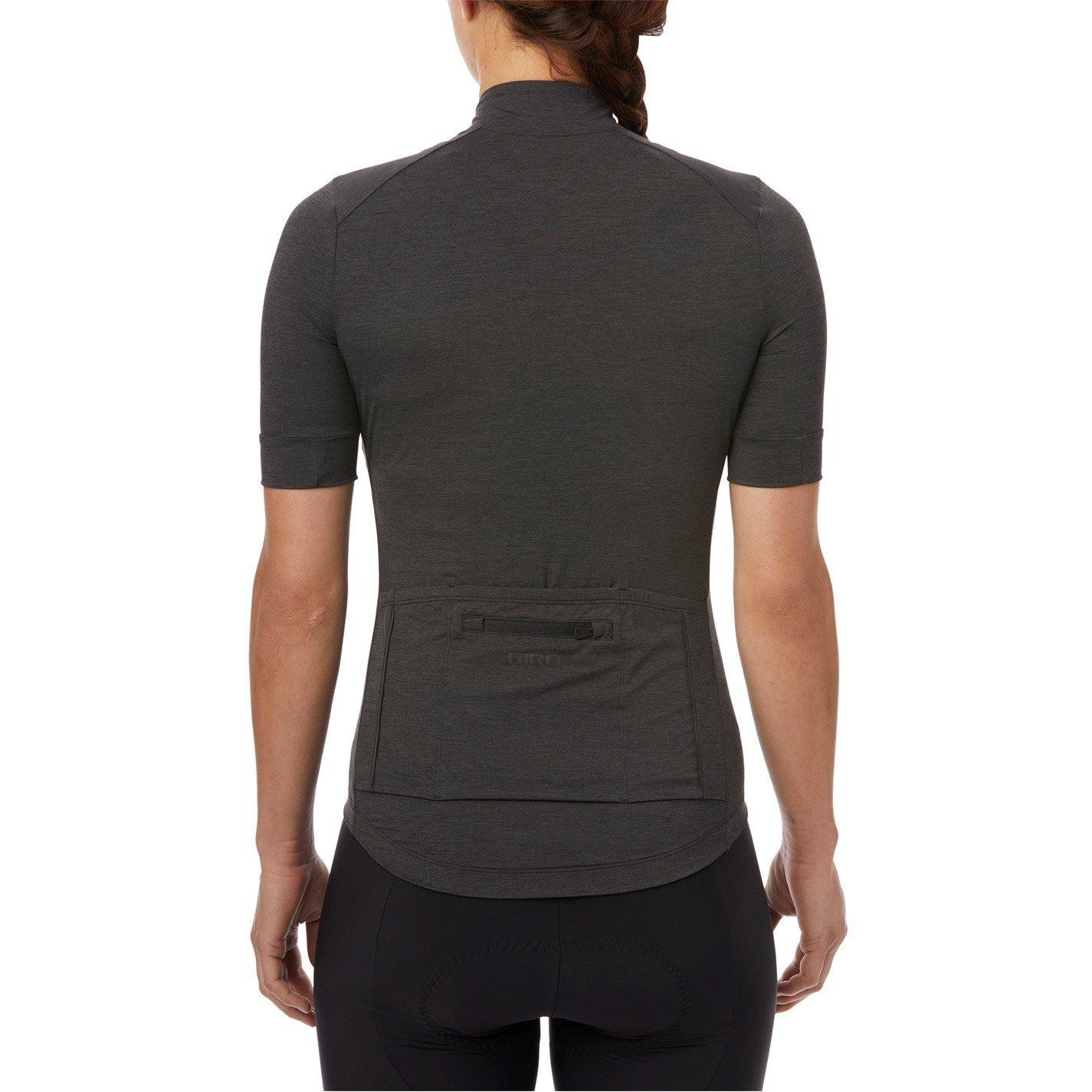 Charcoal Heathr - Giro - Womens New Road Short Sleeve Jersey - 2