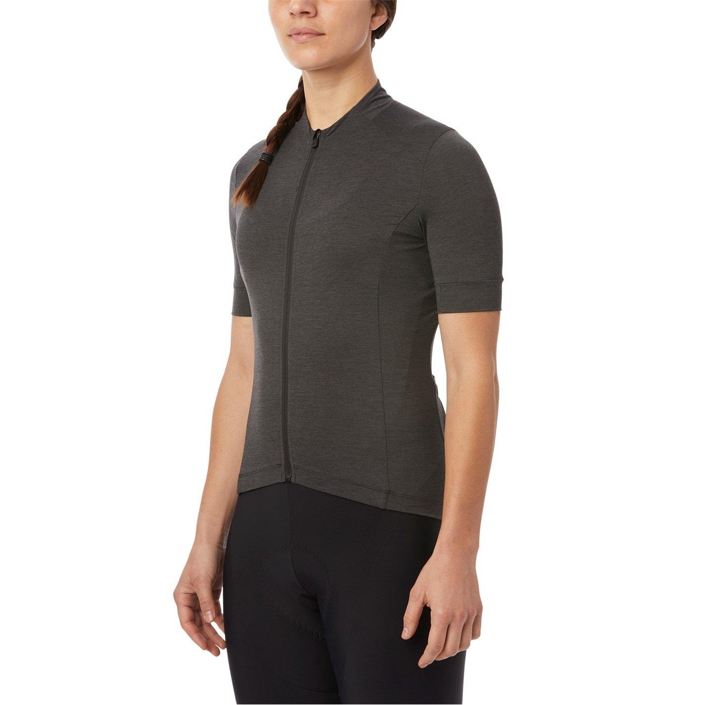 Charcoal Heathr - Giro - Womens New Road Short Sleeve Jersey - 3