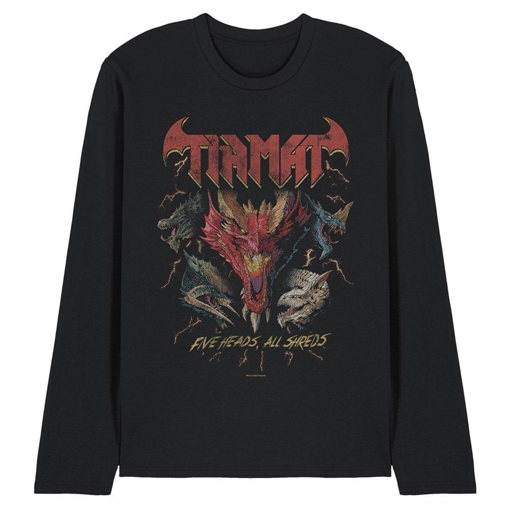 Black - Hasbro - Dungeons Dragons Tiamat 5 Heads Dragon Long Sleeve - 1