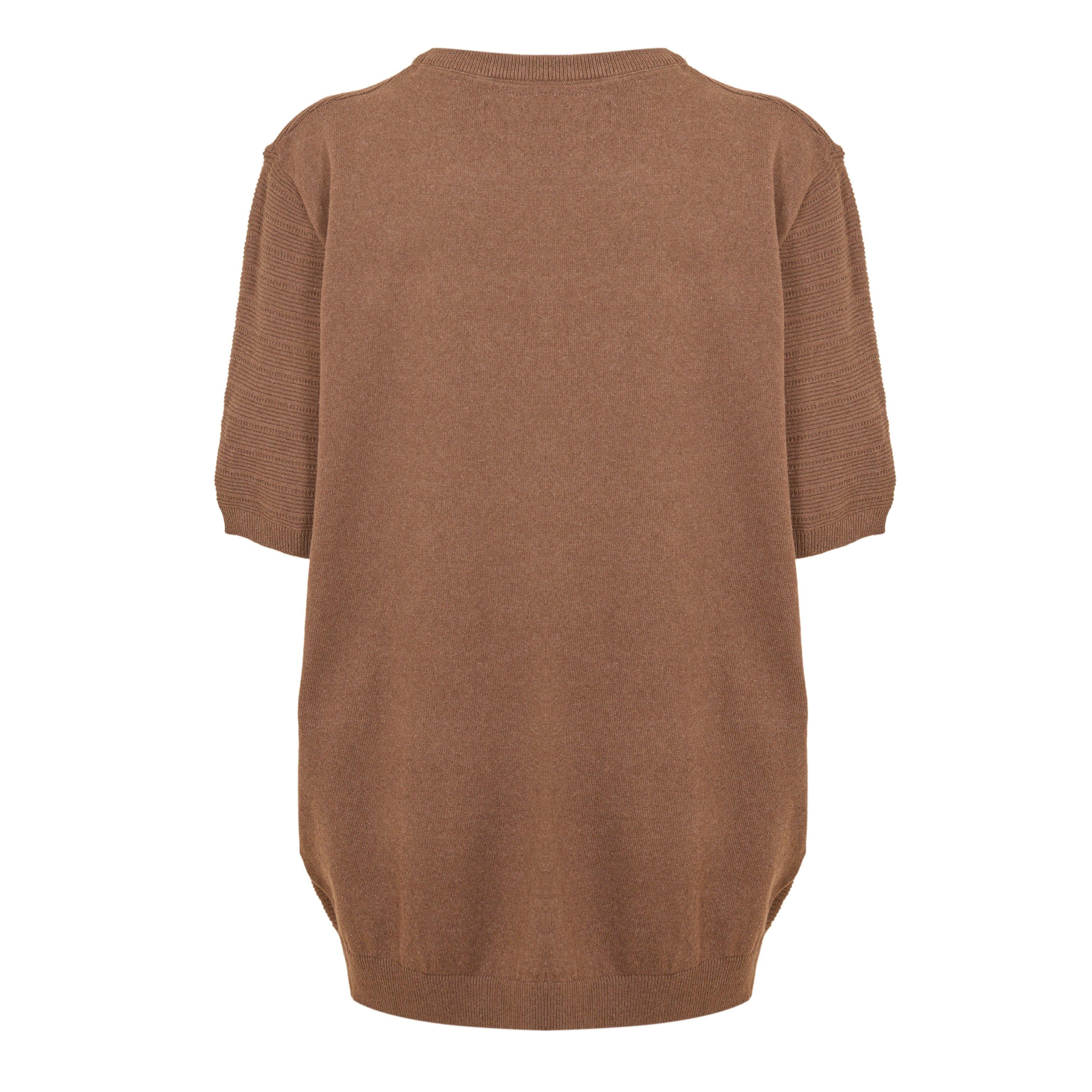 Walnut - Threadbare - Men's Taybor Knitted Top - 2