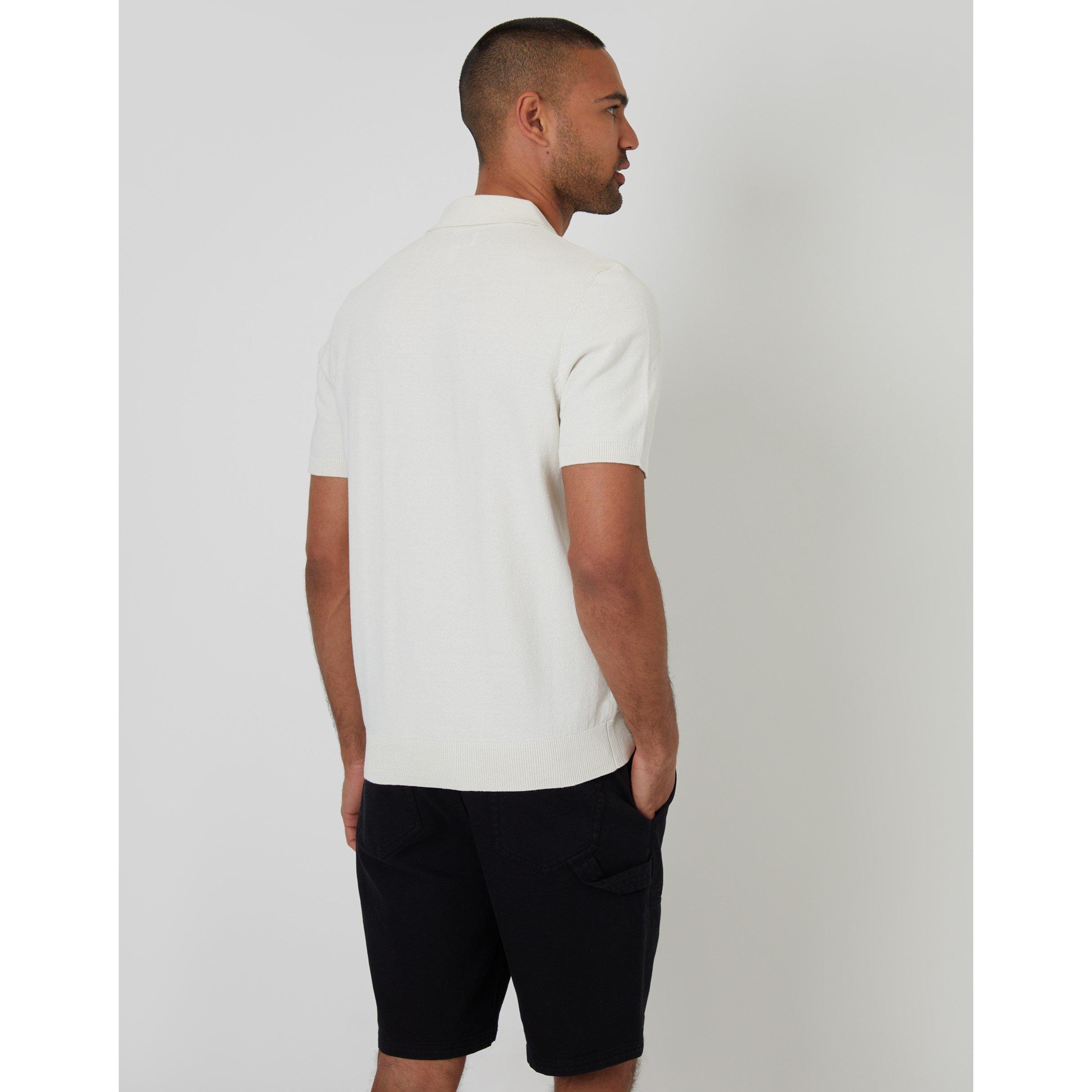 Ecru - Threadbare - Polo Alwin Knitted Top - 3
