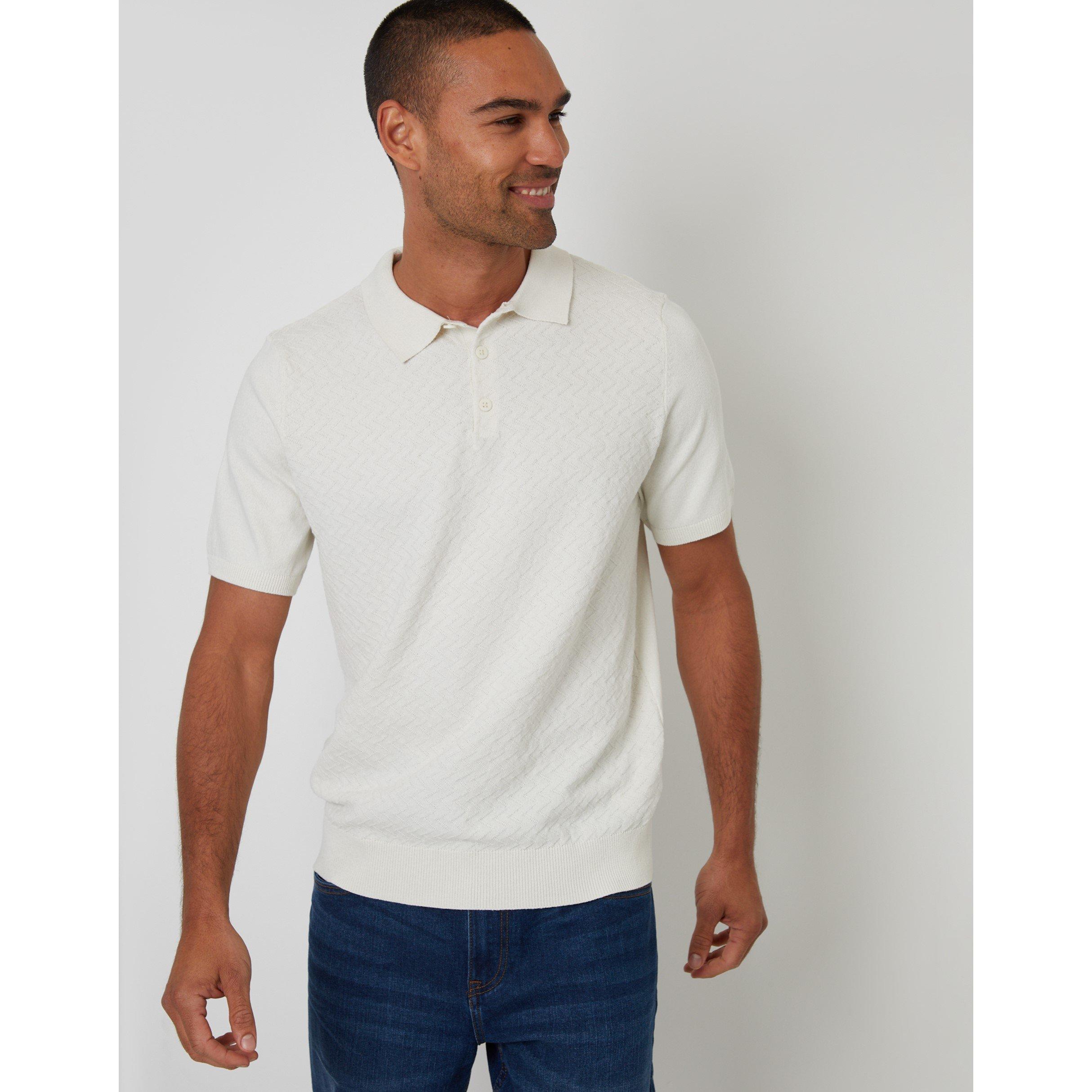 Threadbare Men's Ollerton Knitted Top - Ecru - 2X Large