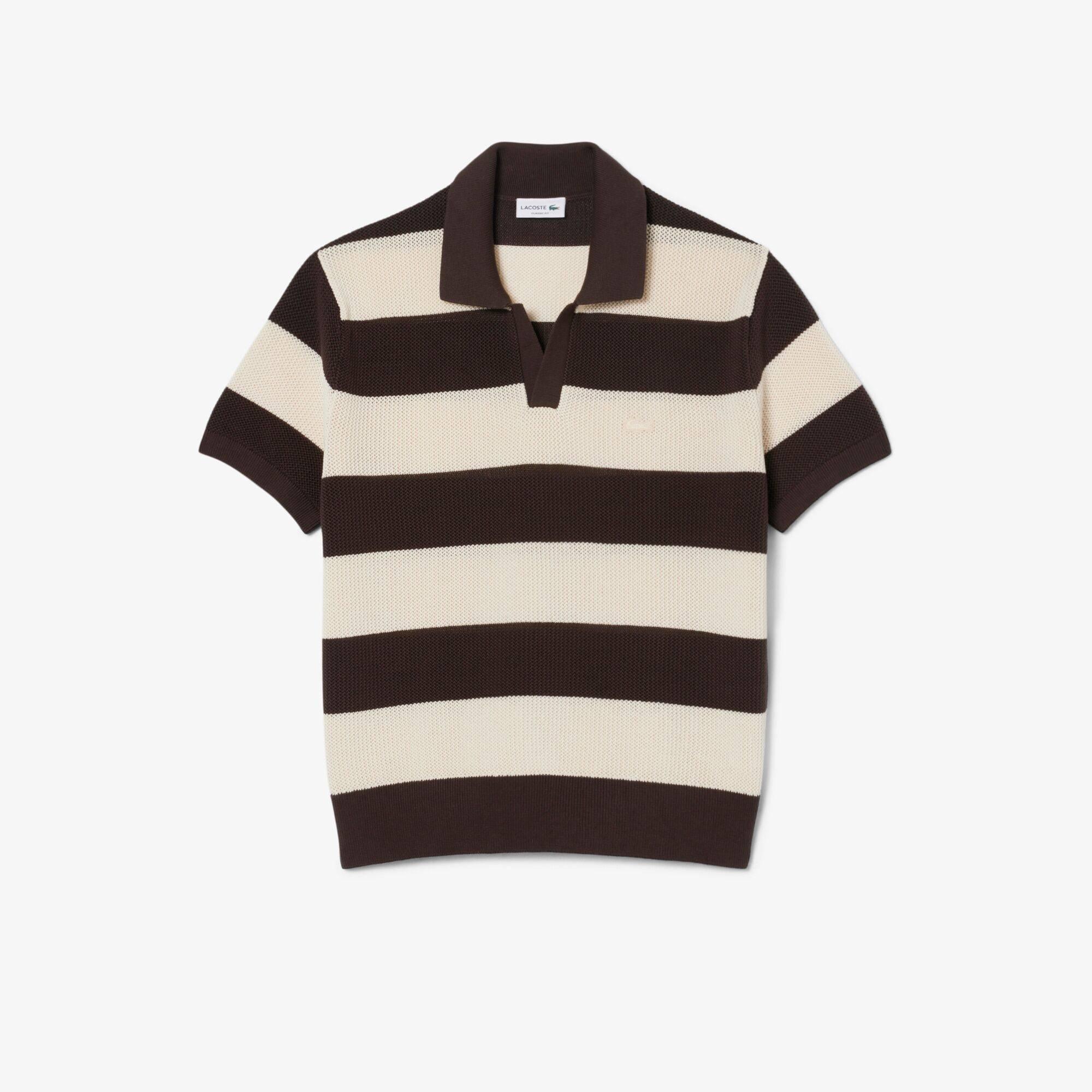 Cream 419 - Lacoste - Lacoste KntStrp Polo Sn63 - 1