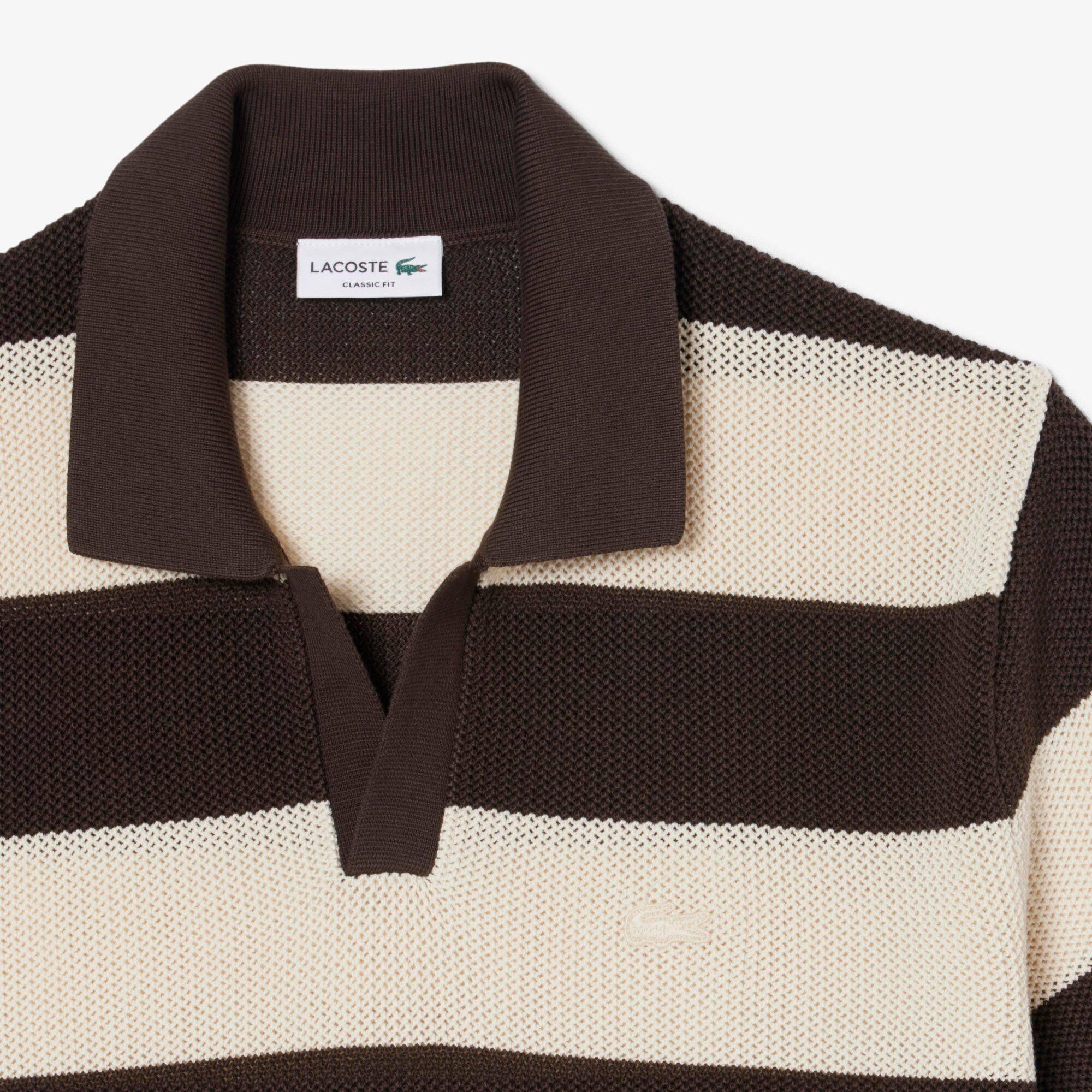 Cream 419 - Lacoste - Lacoste KntStrp Polo Sn63 - 3