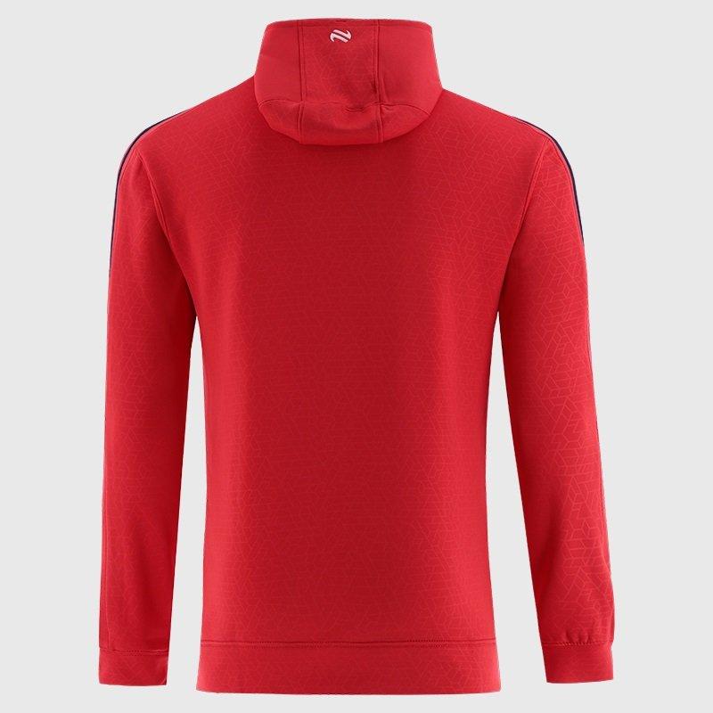 RED/MNE/WHI - ONeills - Cork Hydra Fleece Hoodie Senior - 3
