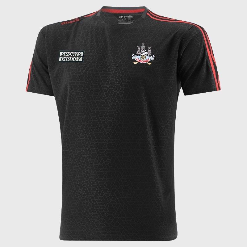 BLK/RED/GUN - ONeills - Cork Hydra T-Shirt Senior - 1