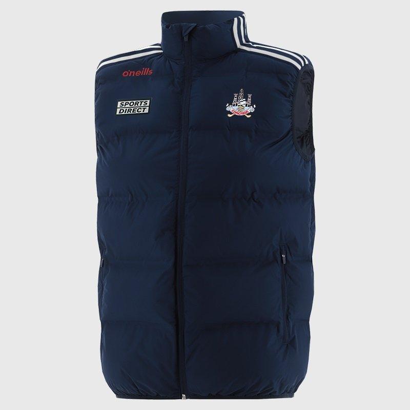 MNE/WHI/RED - ONeills - Men's Hydra Cork Padded Water Resistant Gilet - 1