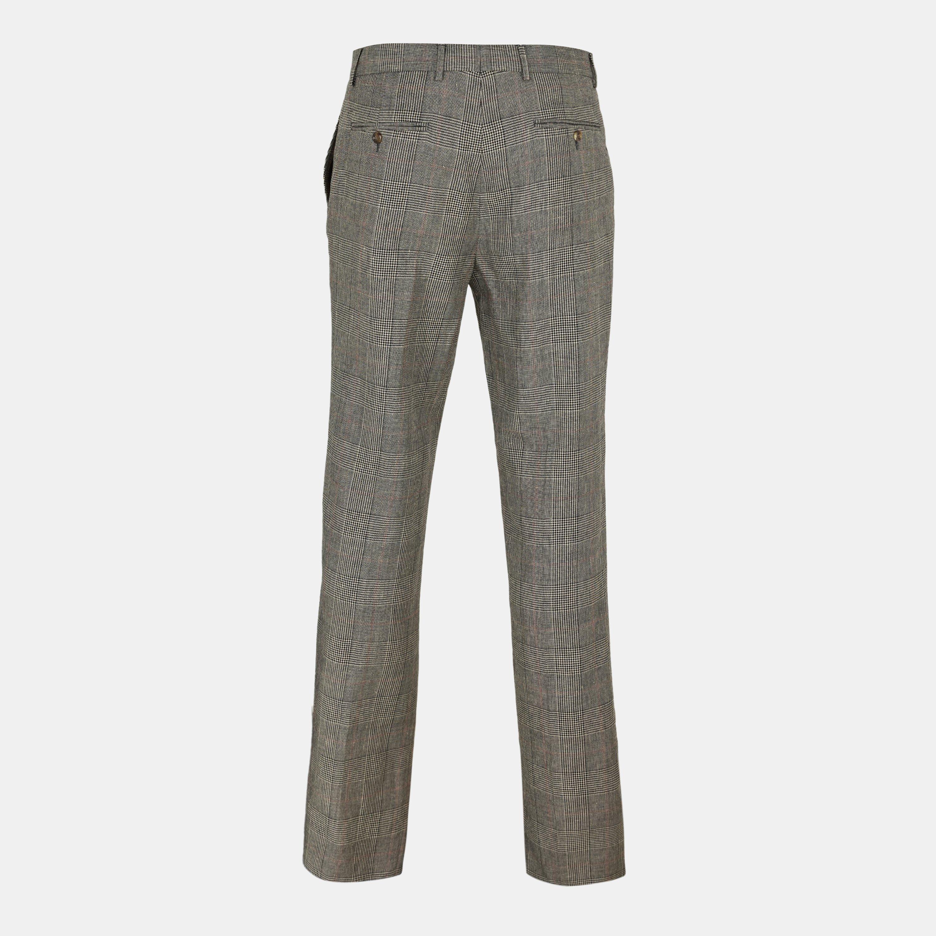 Grey/Black/Mc - Gucci - Men's Tailored Trouser - 2