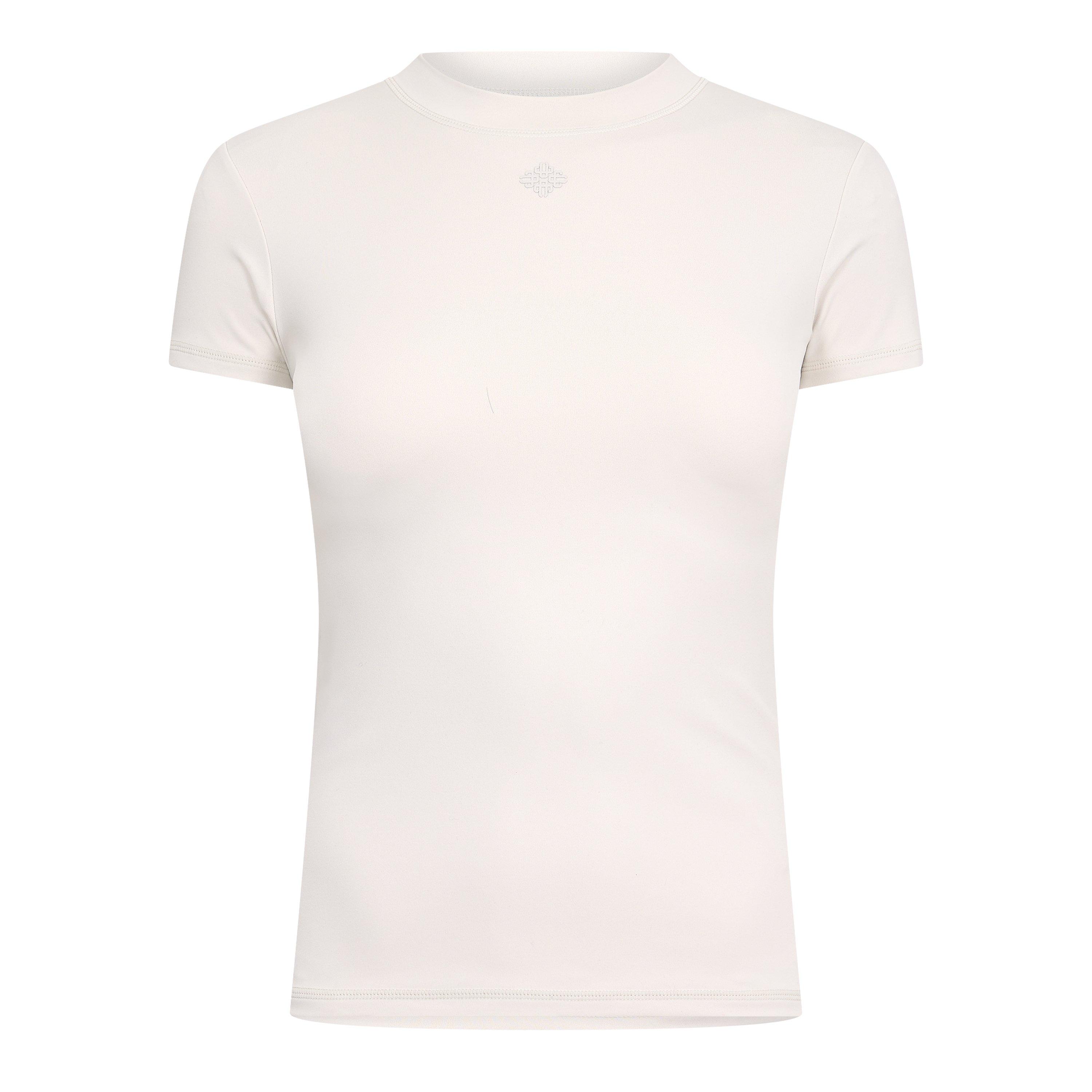 The Couture Club Womens Sculpting Emblem Baby T-Shirt