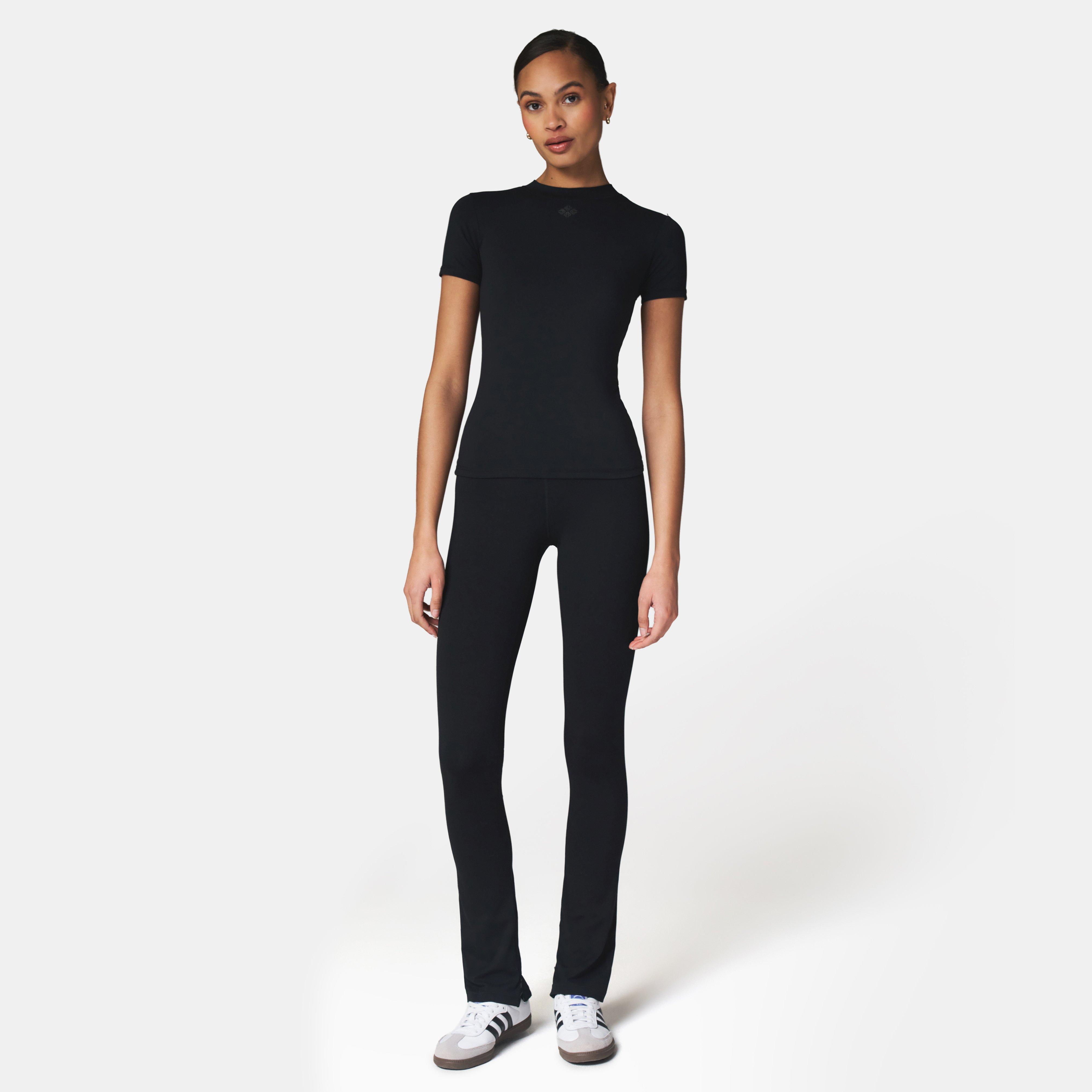 Black - The Couture Club - Womens Sculpting Emblem Baby T-Shirt - 5