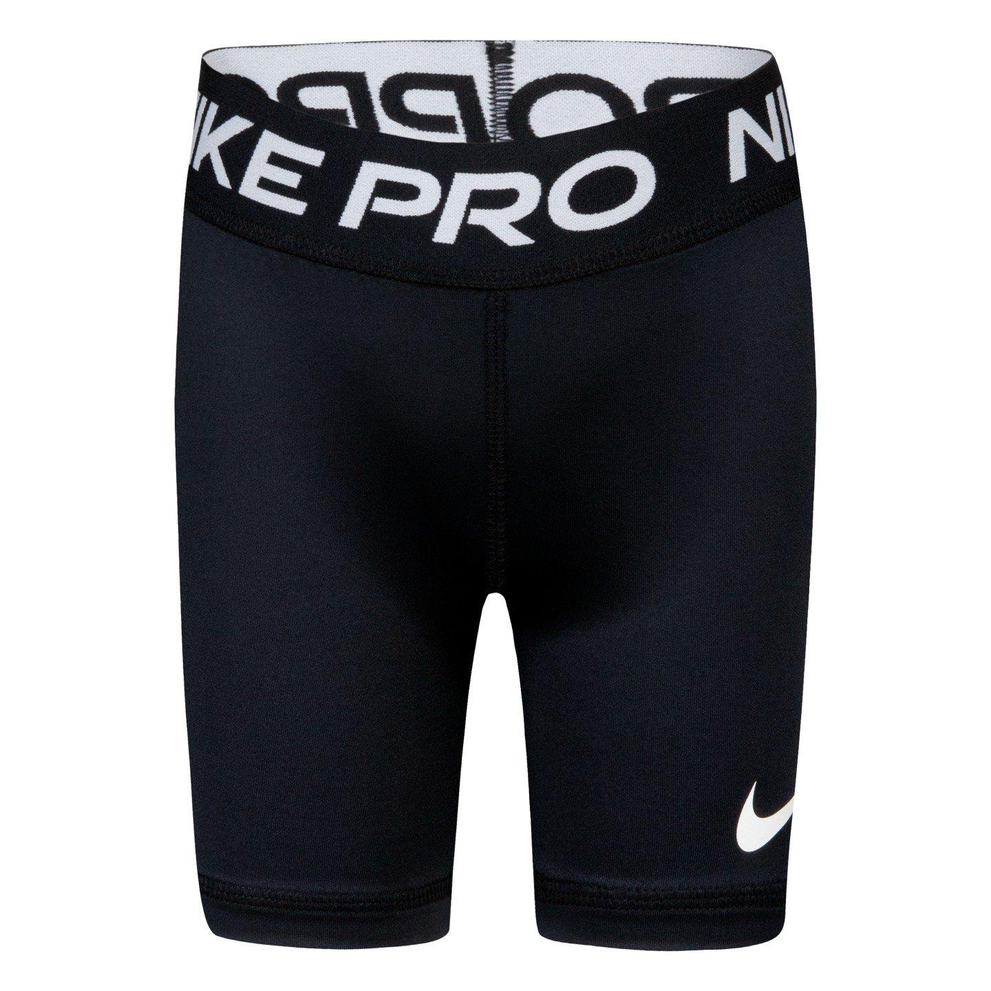 Black nike pros shorts online