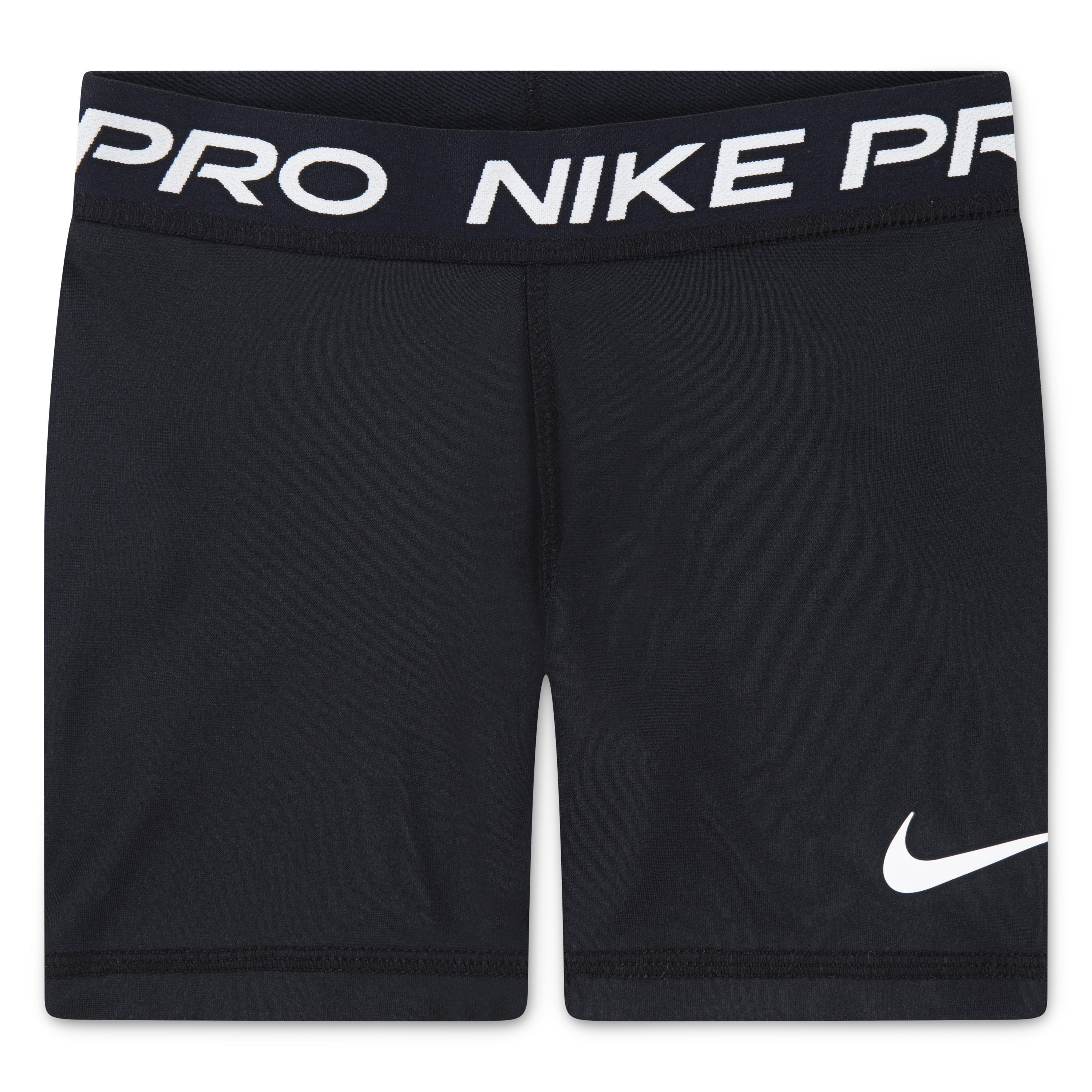 Black - Nike - Girls' Pro Performance Shorts - 1
