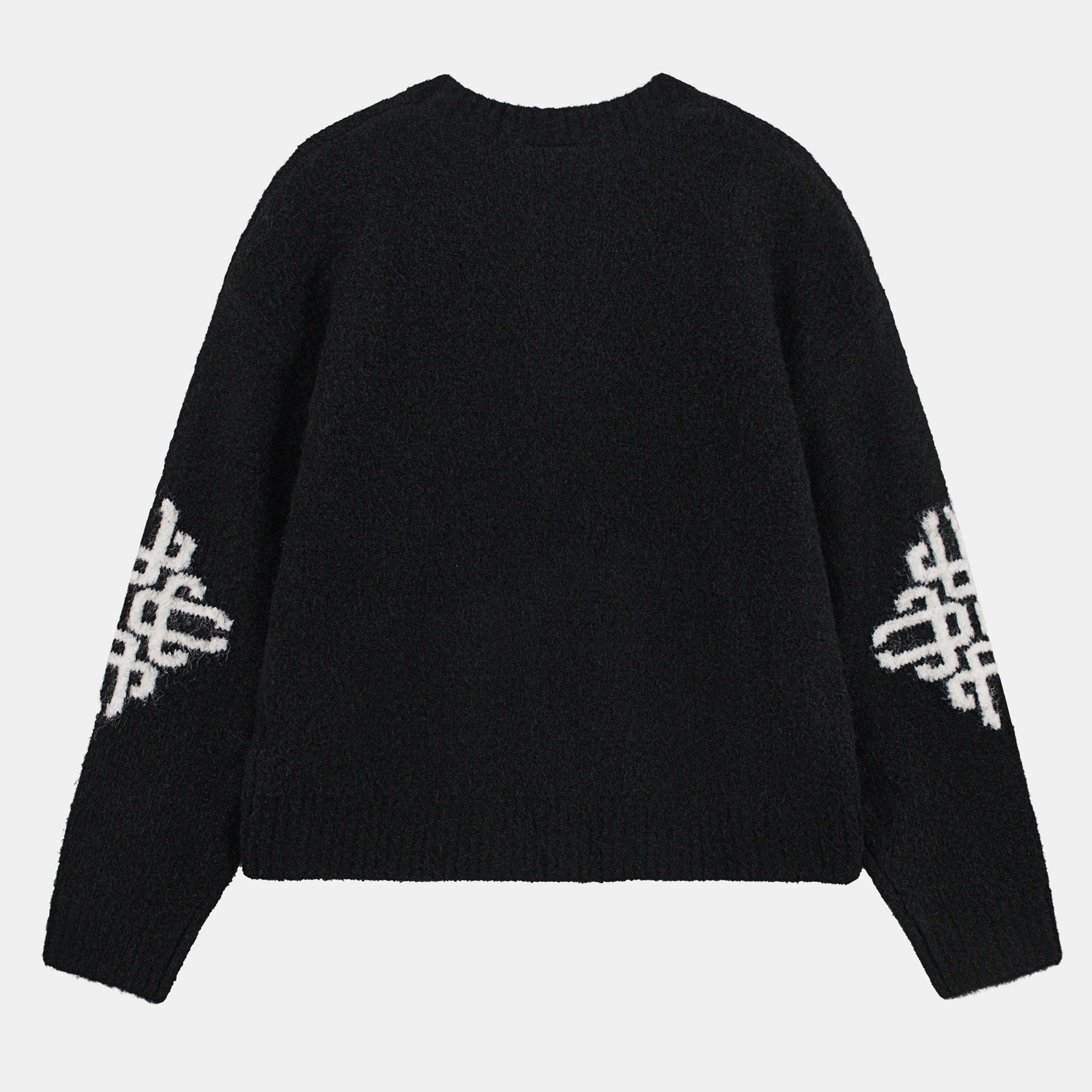 Black - The Couture Club - Mens Brushed Emblem Sweatshirt - 2