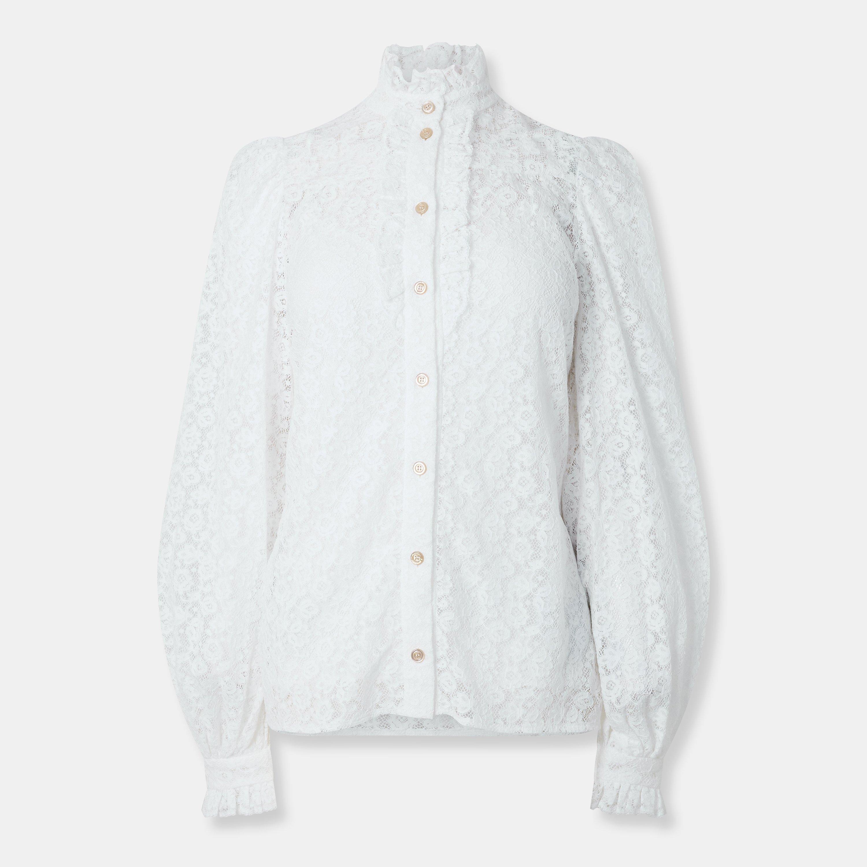 Off White - Gucci - Women's Long Sleeve Tailored Fit Shirt - 1