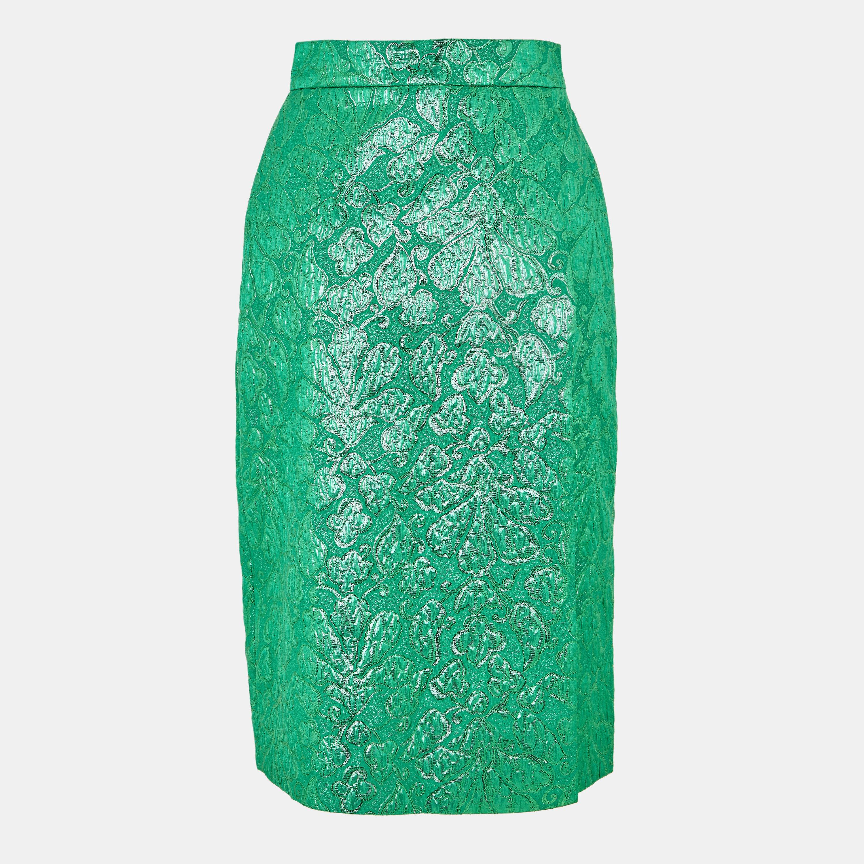Radiant Emerald - Gucci - Women's Midi Skirt - 2