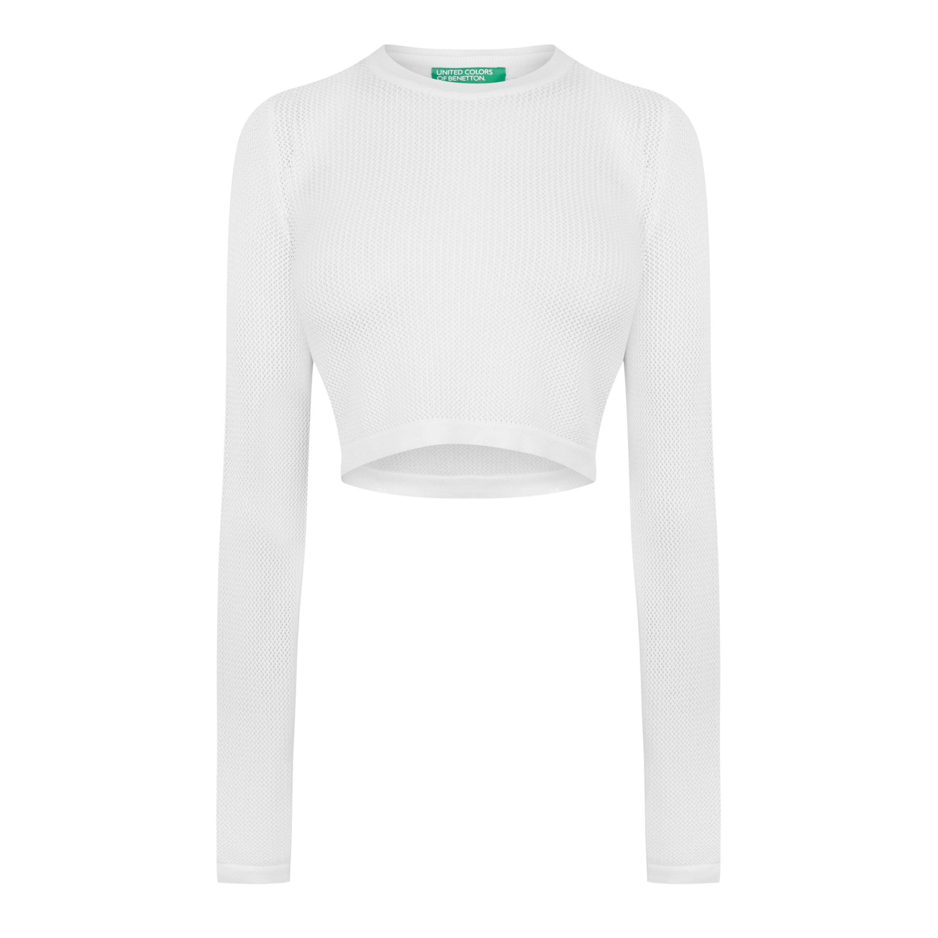 United Colors of Benetton UnitedColors Knitted Long-Sleeve Sweatshirt