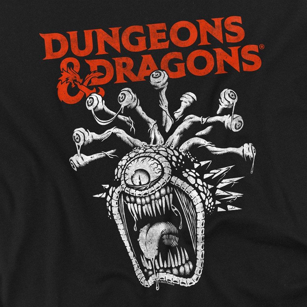 Black - Hasbro - Dungeons & Dragons Beholder Mens Mens T-Shirt Blac - 2