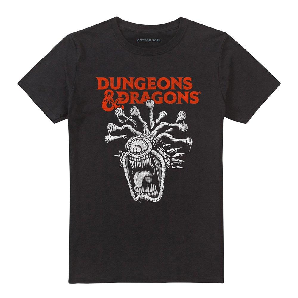 Black - Hasbro - Dungeons & Dragons Beholder Mens Mens T-Shirt Blac - 4
