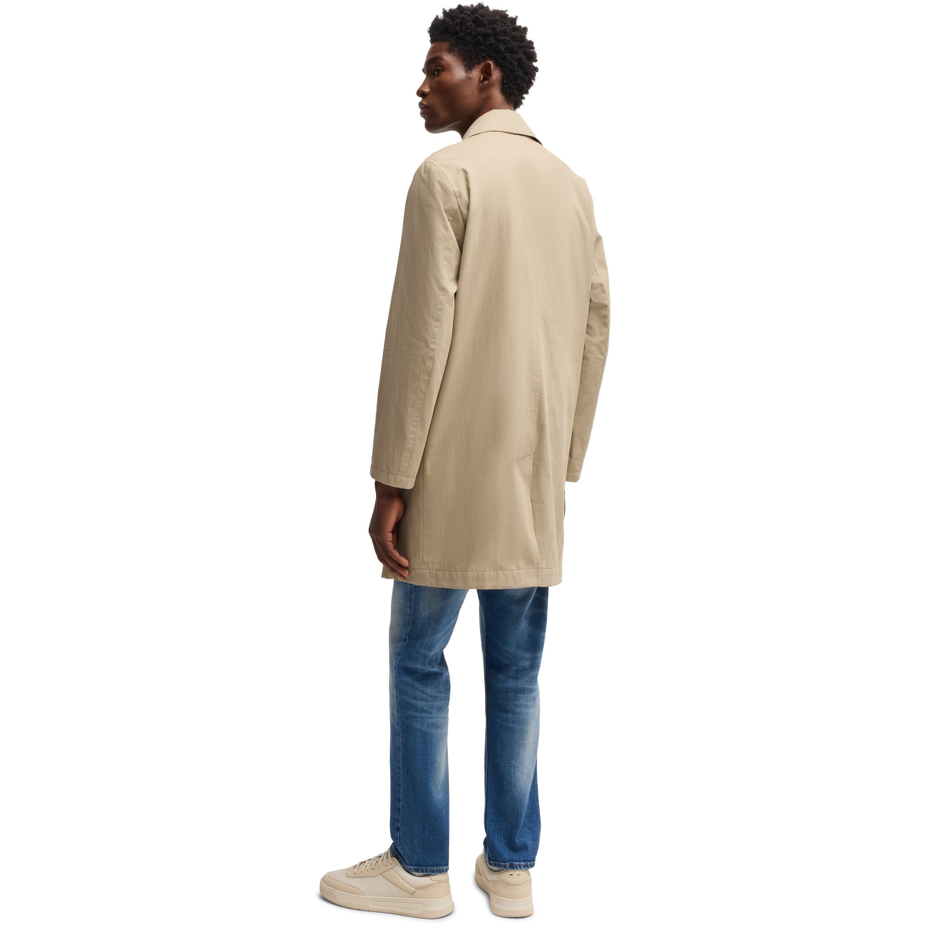 Light Beige 275 - Boss - Men's C-Clark Double-Breasted Trench Coat - 3