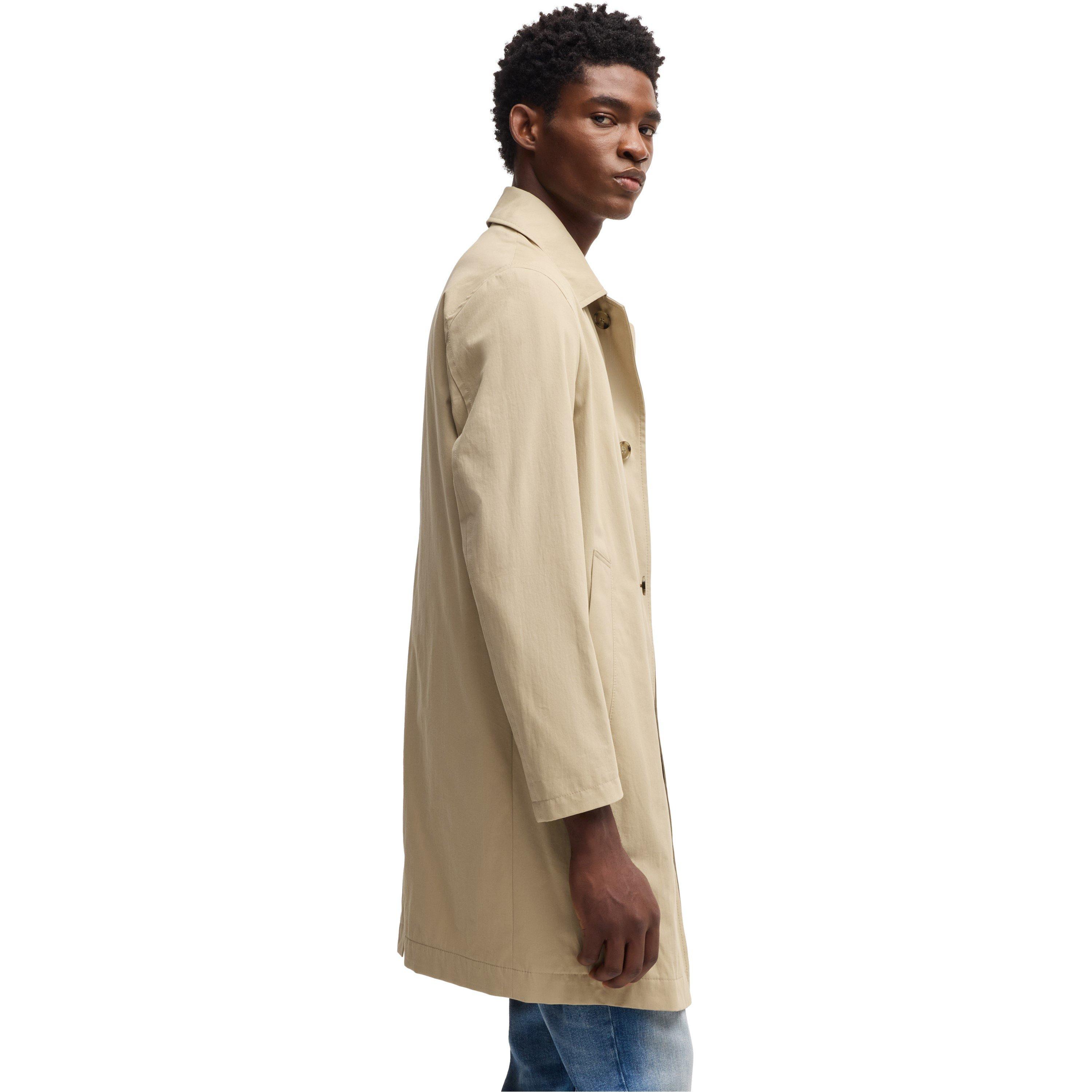 Light Beige 275 - Boss - Men's C-Clark Double-Breasted Trench Coat - 6