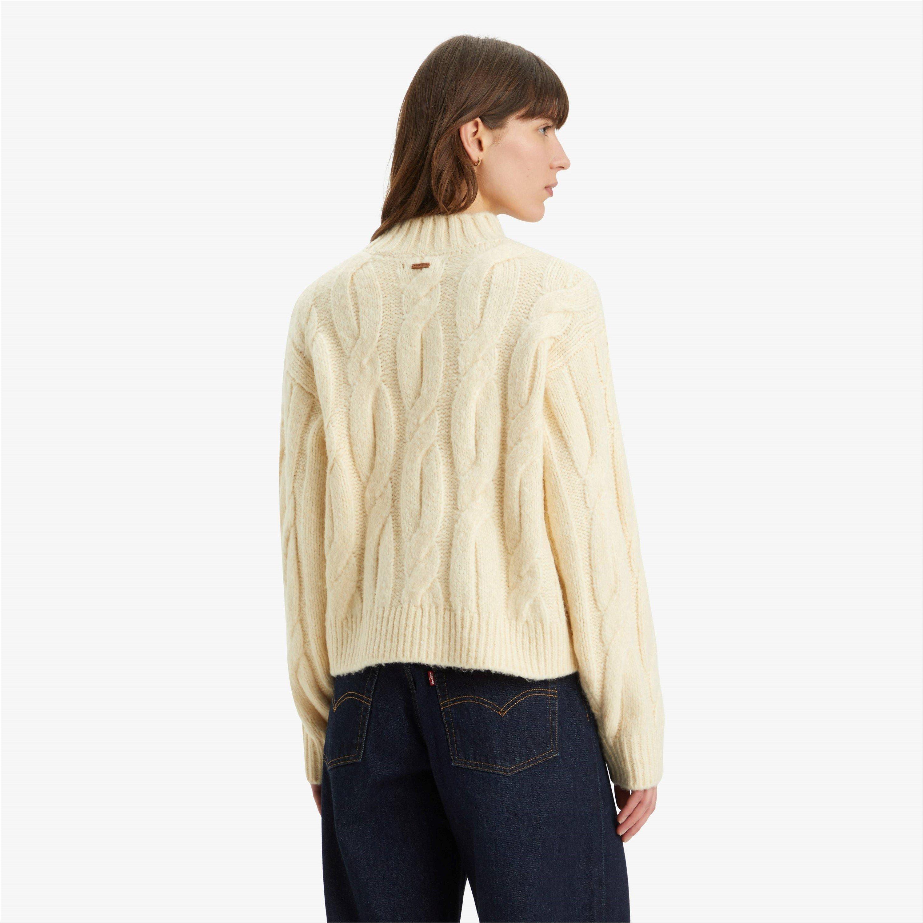 Bijeli labud - Levis - Women's Isabel Cable Crew Neck Jumper - 2