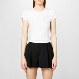 Alexander Wang Cryst Logo T Shirt