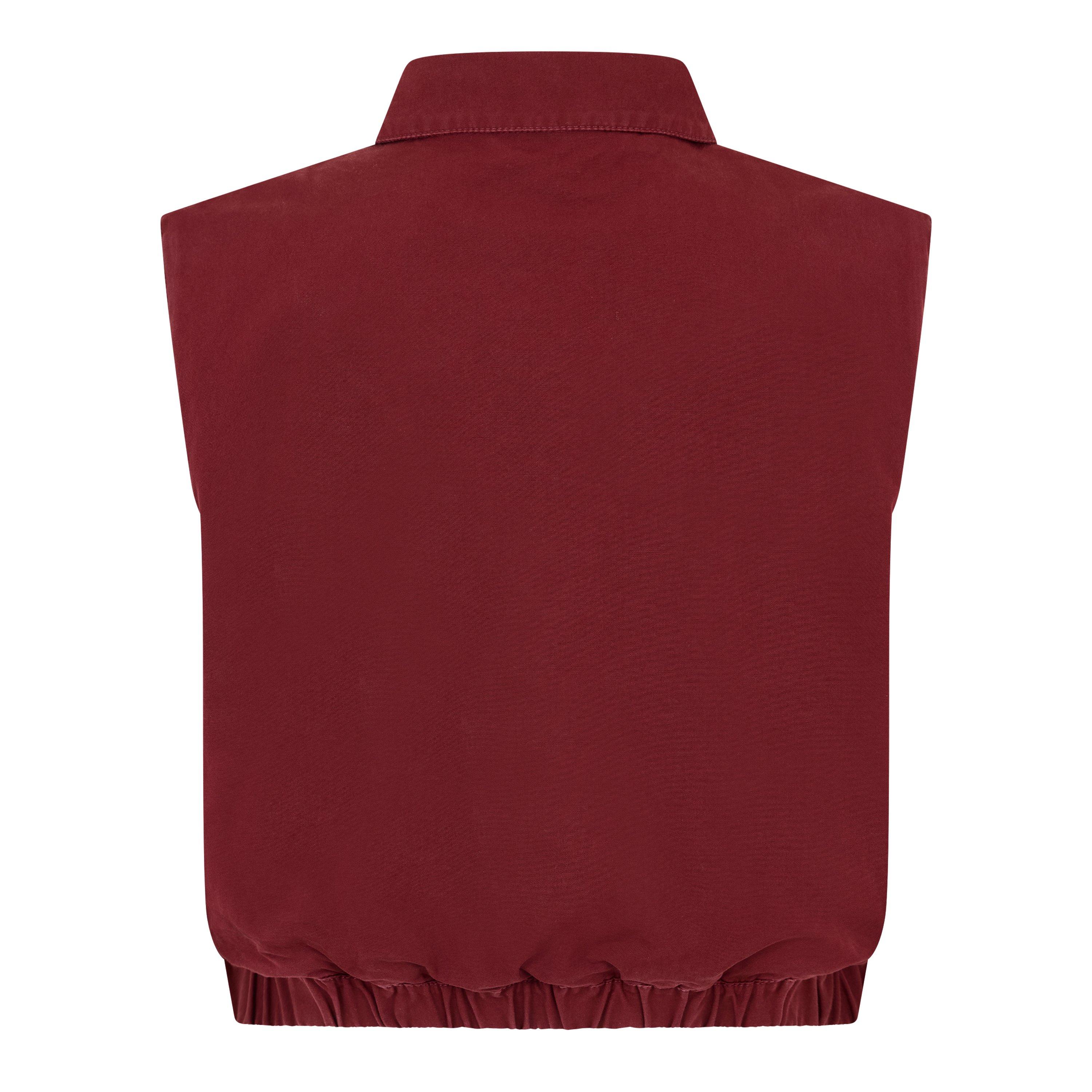 Amaranto - Miu Miu - Washed Poplin Vest - 2